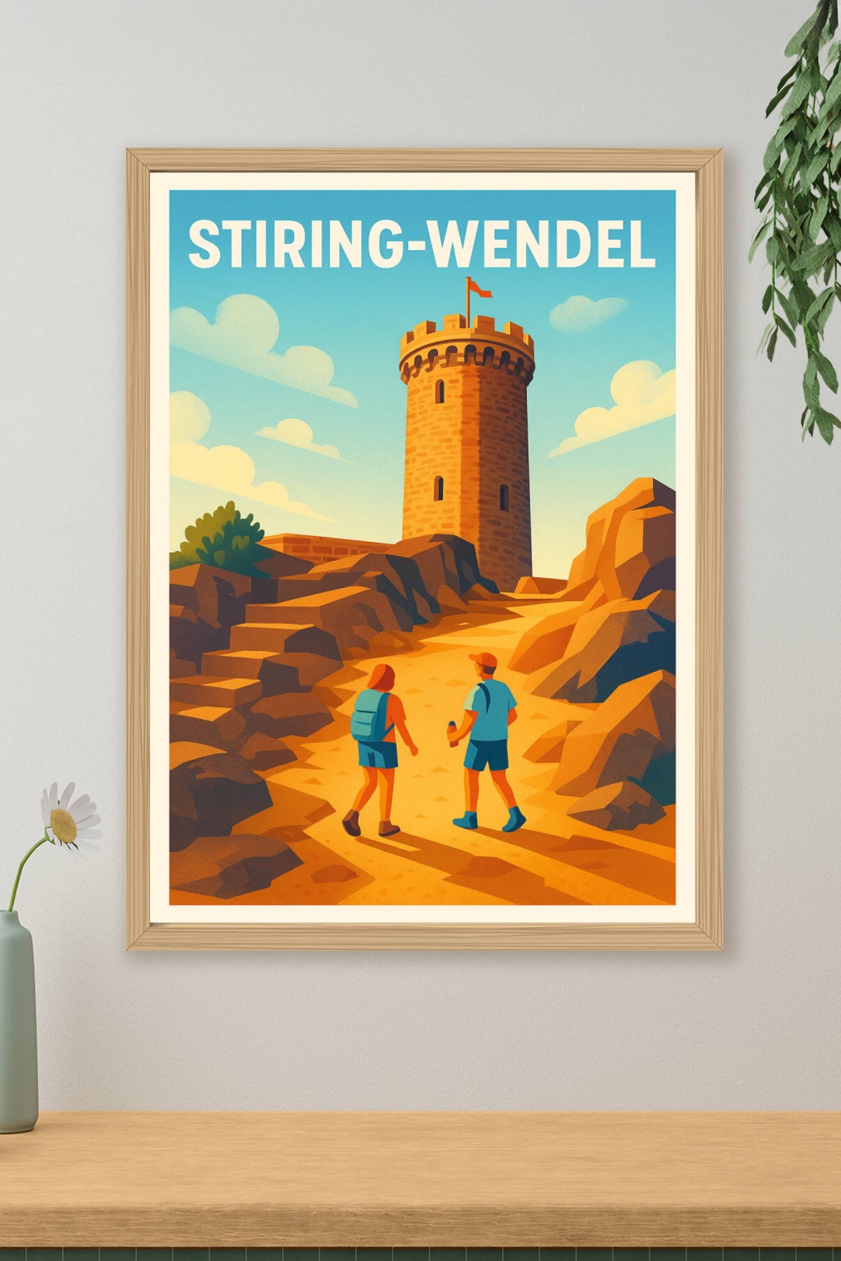 Affiche de Stiring-Wendel - Escapade au sommet de la tour
