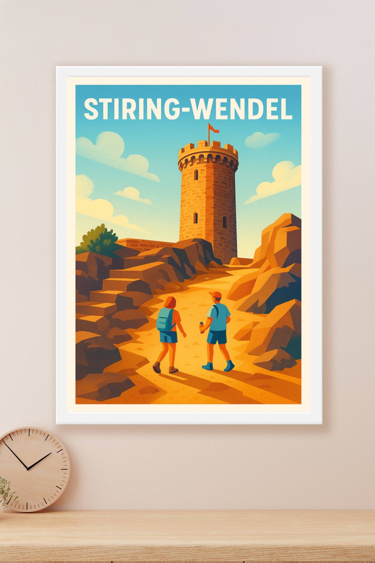 Affiche de Stiring-Wendel - Escapade au sommet de la tour