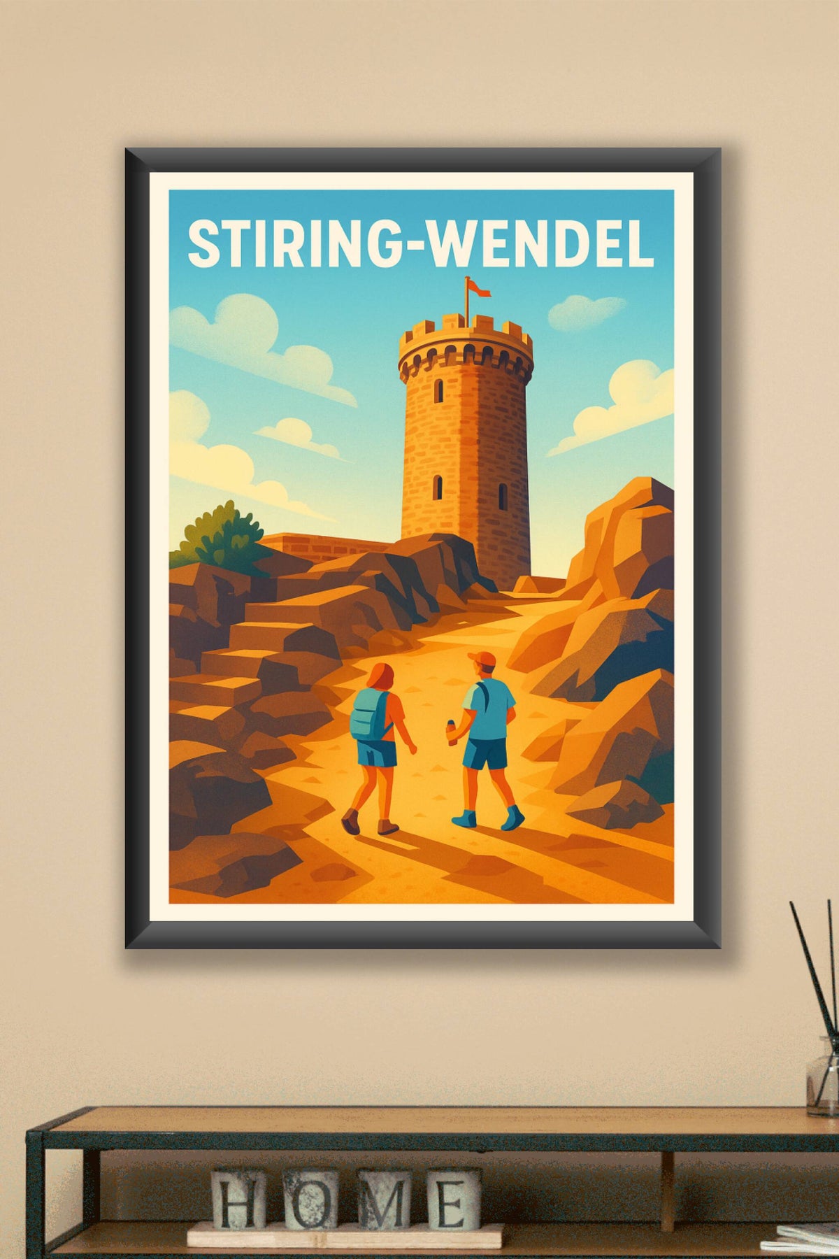 Affiche de Stiring-Wendel - Escapade au sommet de la tour