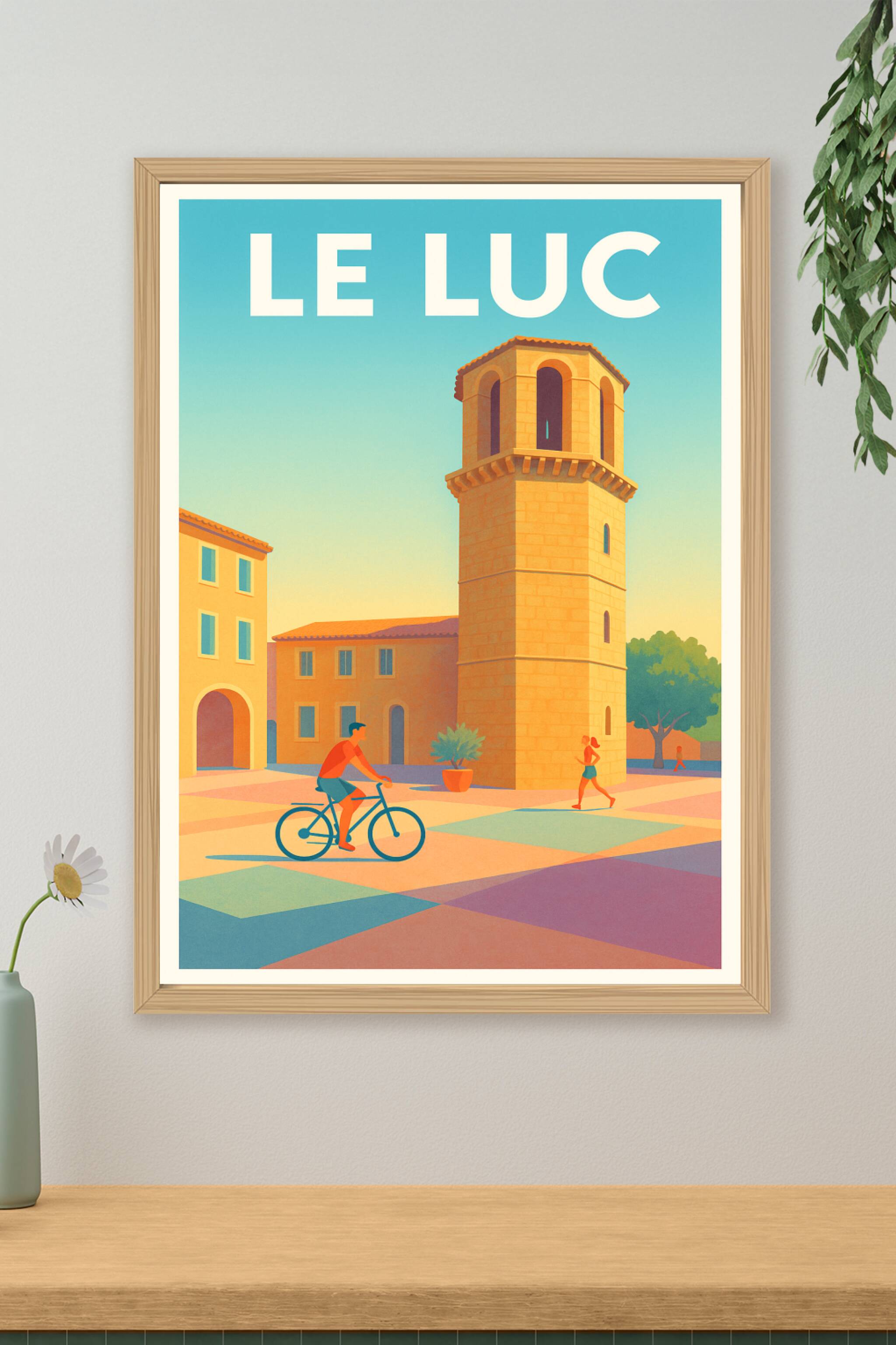 Affiche de Le Luc - Charme et lumière au cœur du village