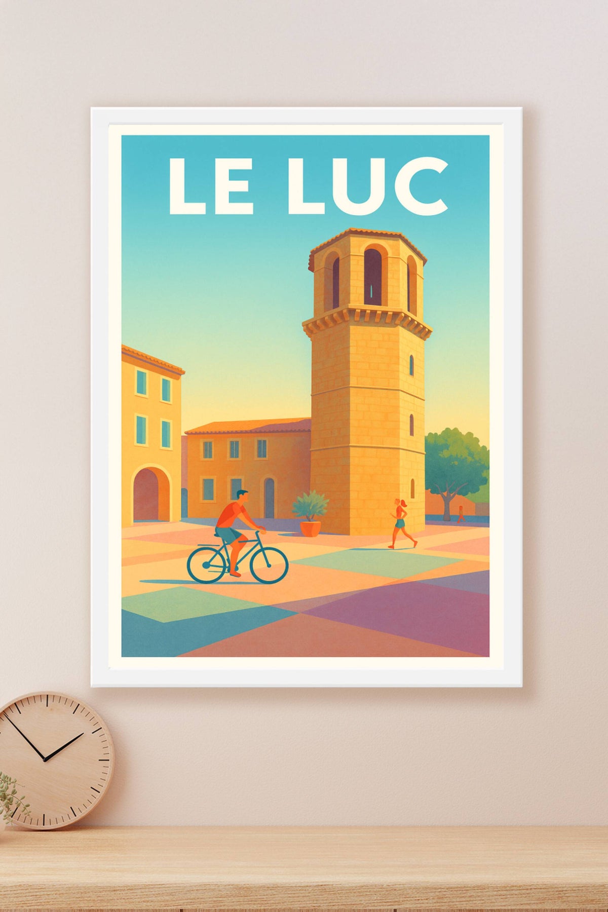 Affiche de Le Luc - Charme et lumière au cœur du village
