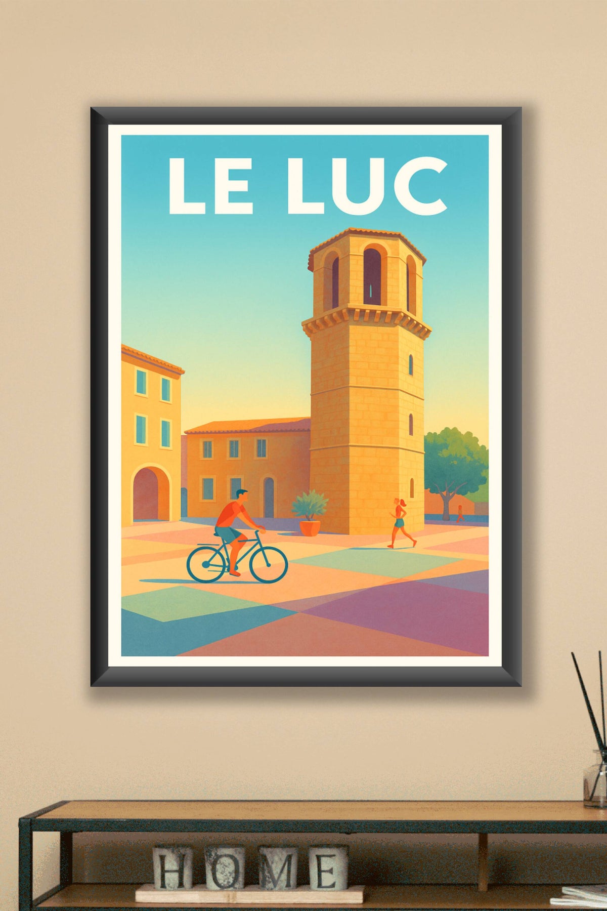 Affiche de Le Luc - Charme et lumière au cœur du village