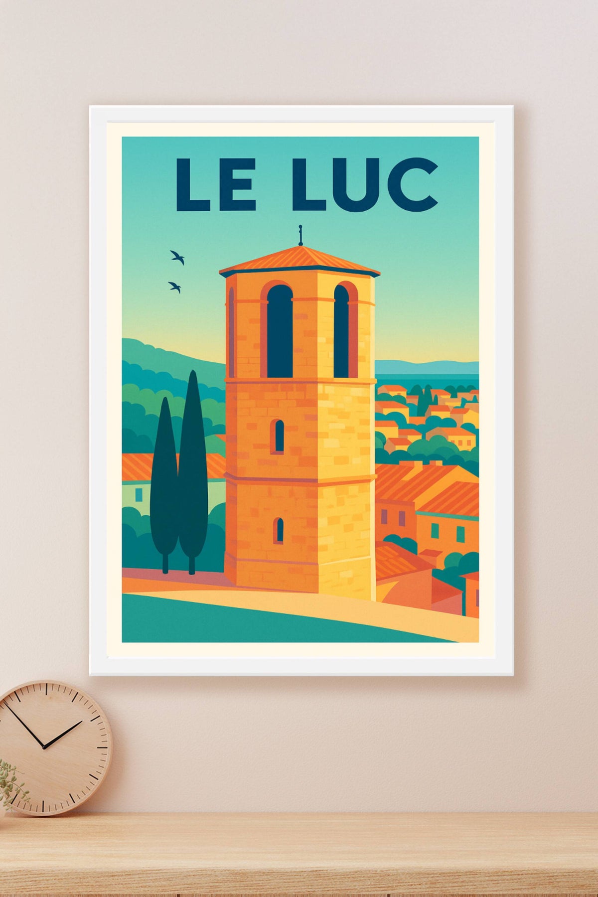 Affiche de Le Luc - Charme provençal en lumière douce