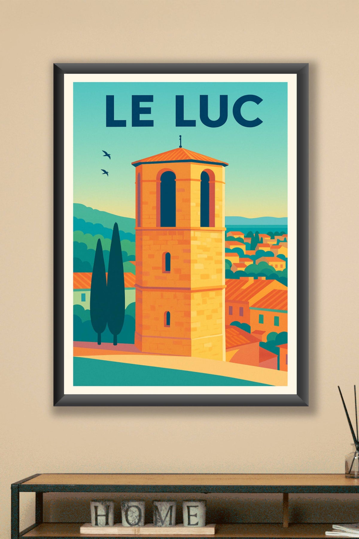 Affiche de Le Luc - Charme provençal en lumière douce