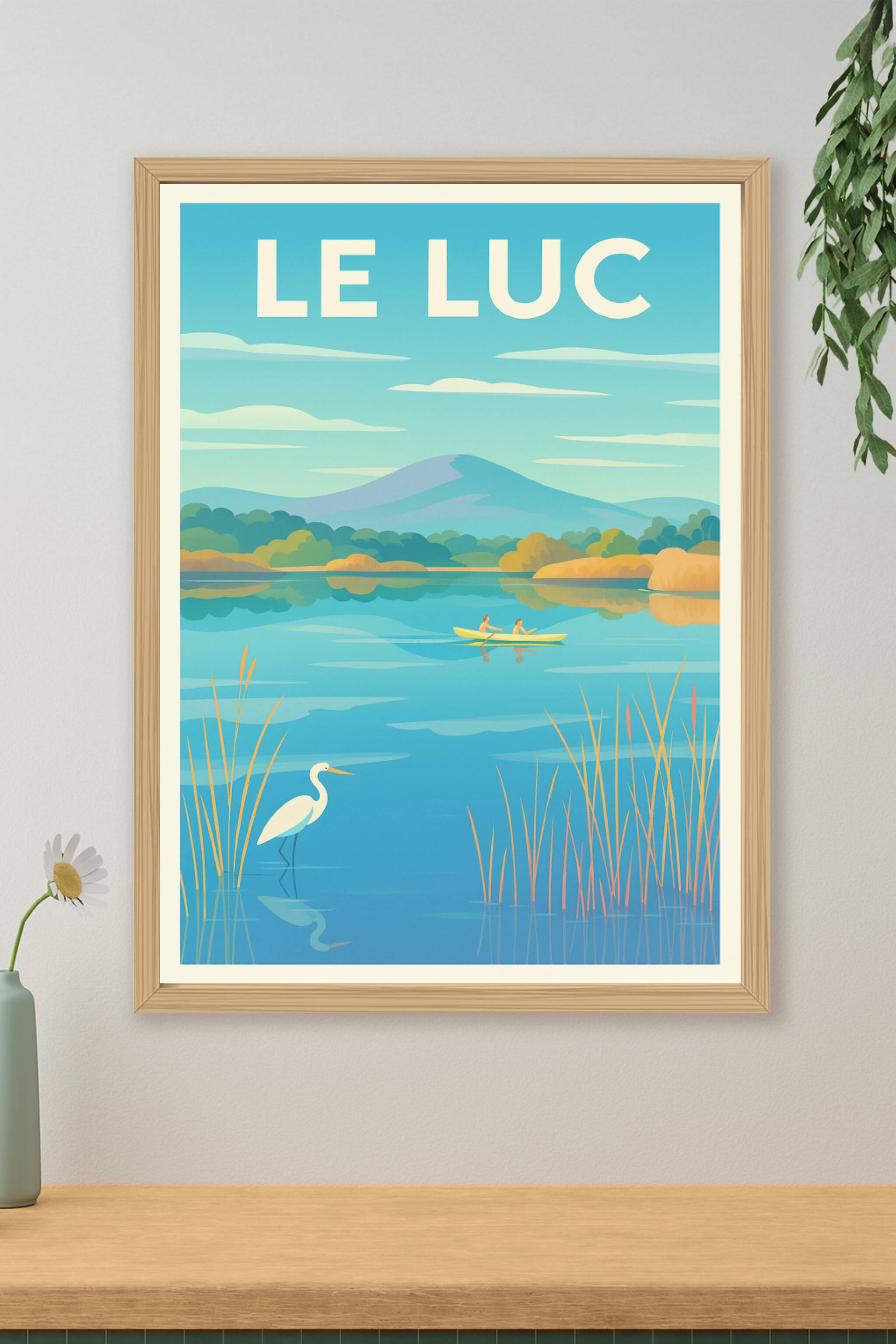 Affiche de Le Luc - Sérénité au fil de l'eau