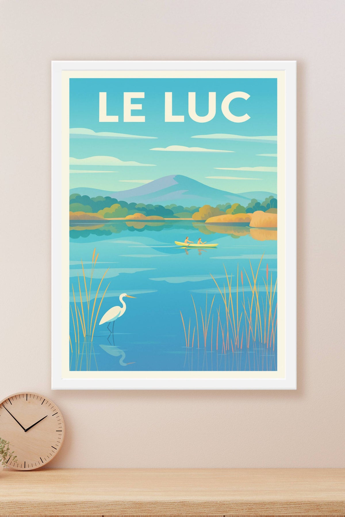 Affiche de Le Luc - Sérénité au fil de l'eau