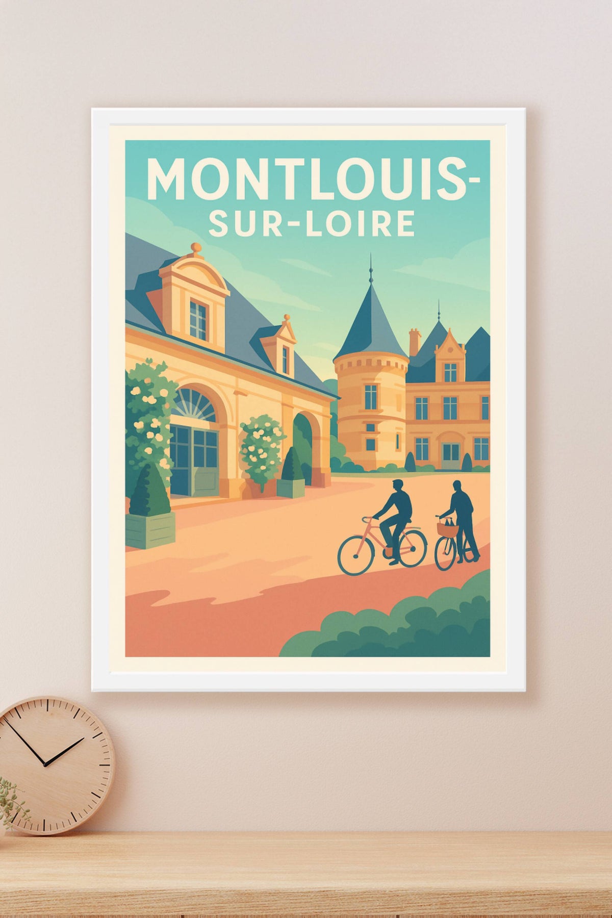 Affiche de Montlouis-sur-Loire - L'élégance d'une étape ligérienne