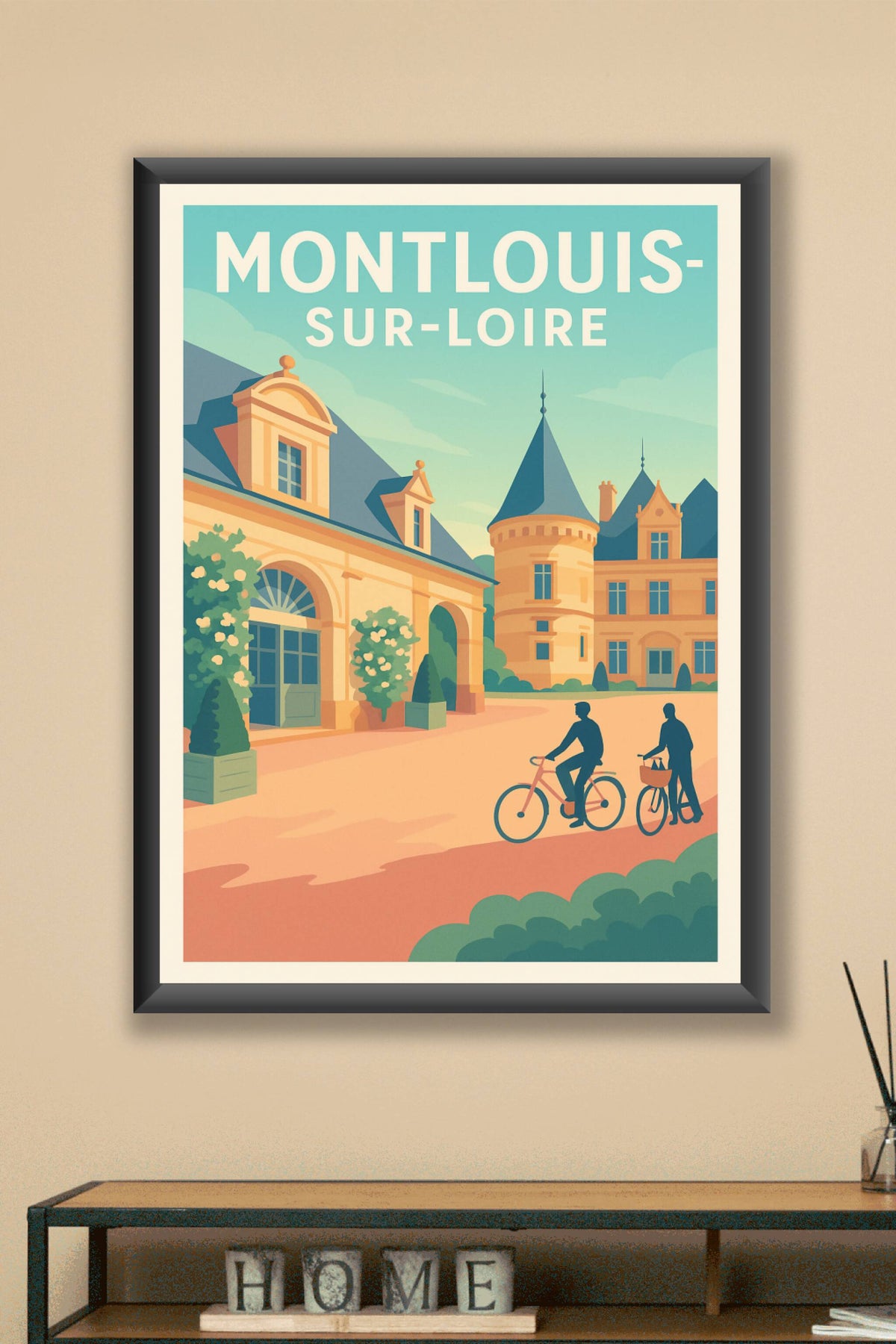 Affiche de Montlouis-sur-Loire - L'élégance d'une étape ligérienne