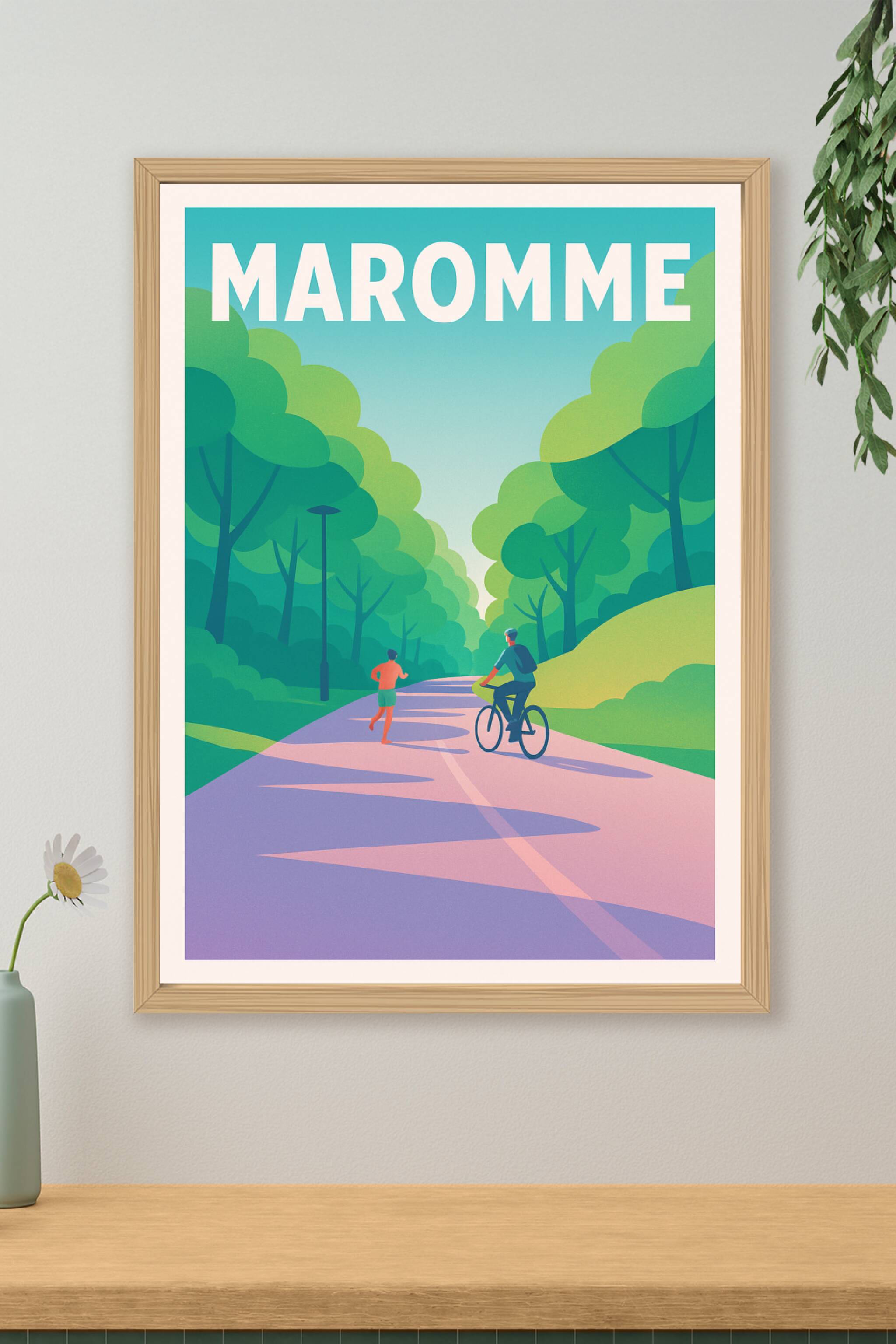 Affiche de Maromme - Douce promenade en pleine nature