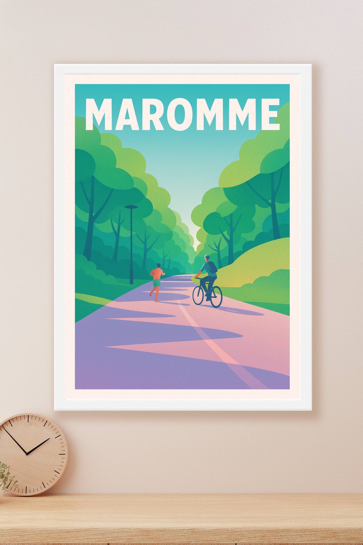 Affiche de Maromme - Douce promenade en pleine nature