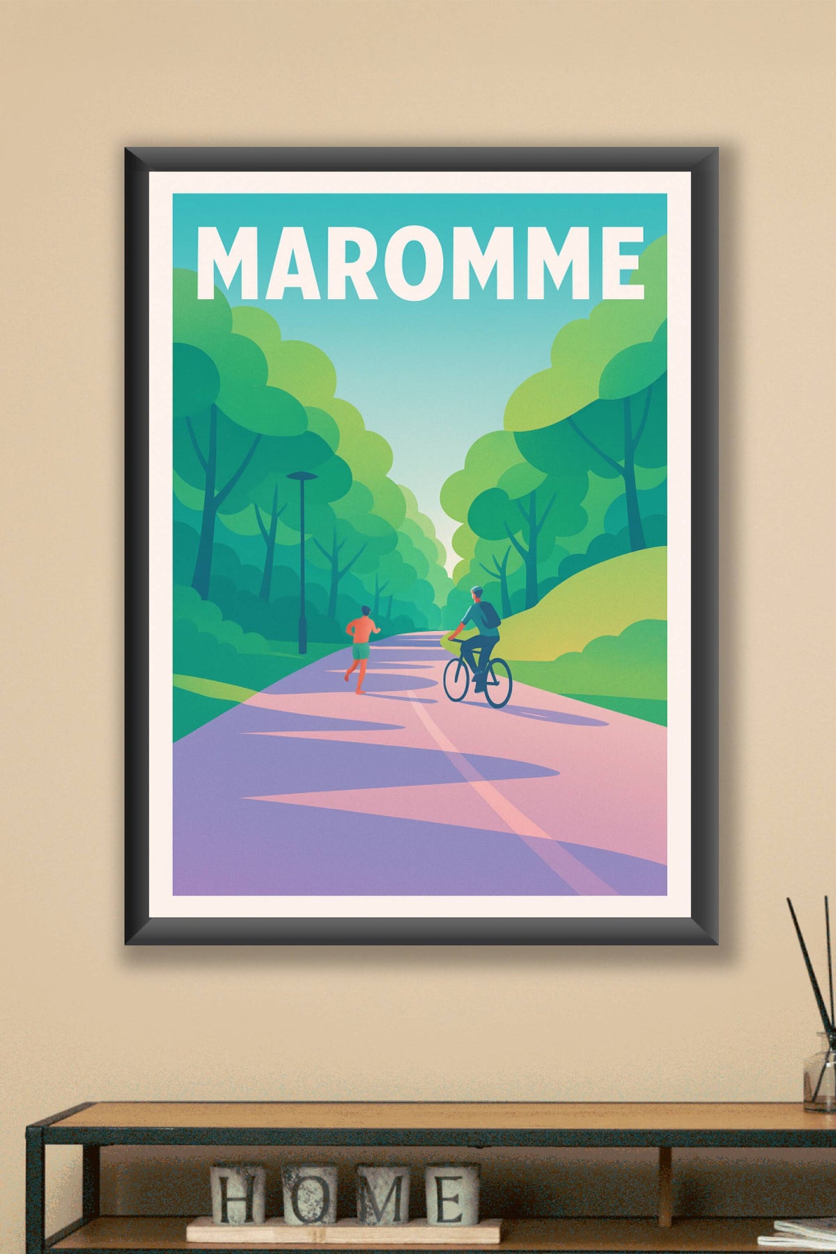 Affiche de Maromme - Douce promenade en pleine nature
