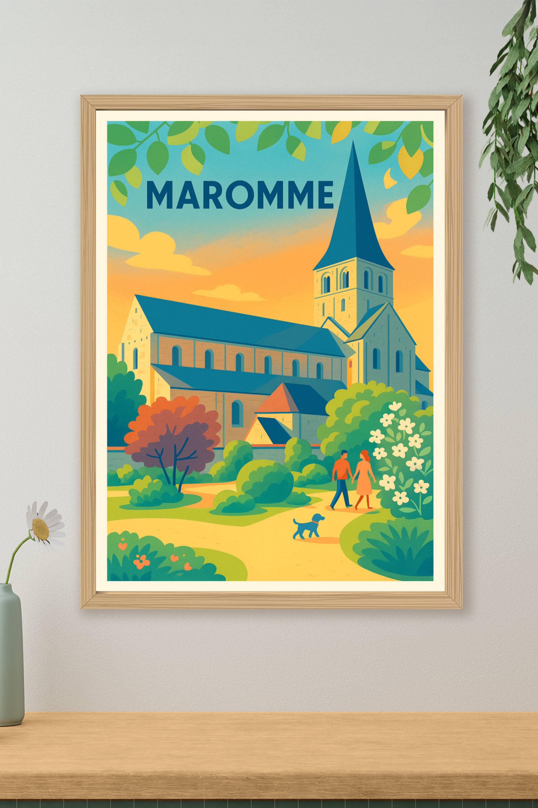 Affiche de Maromme - Harmonie et sérénité au cœur de la ville