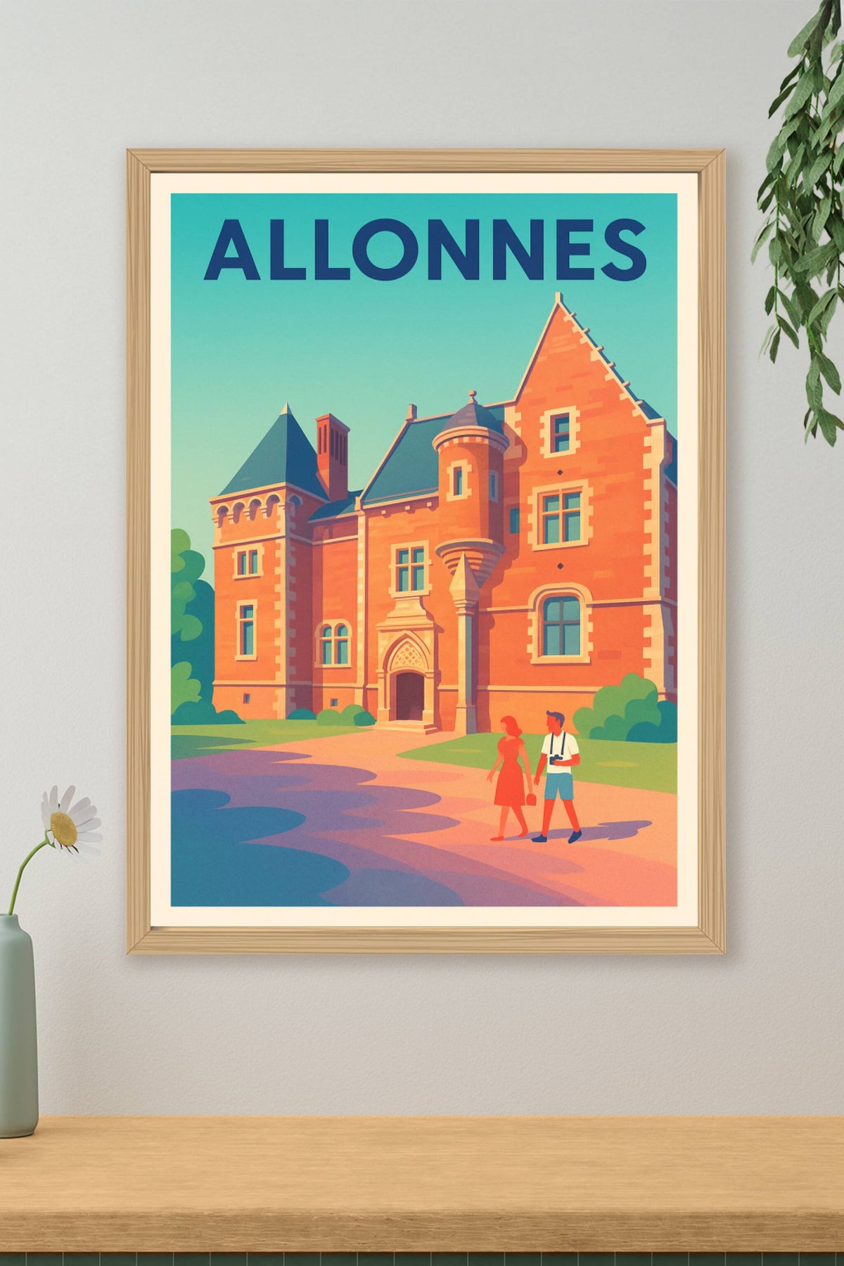 Affiche de Allonnes - Charme historique en balade
