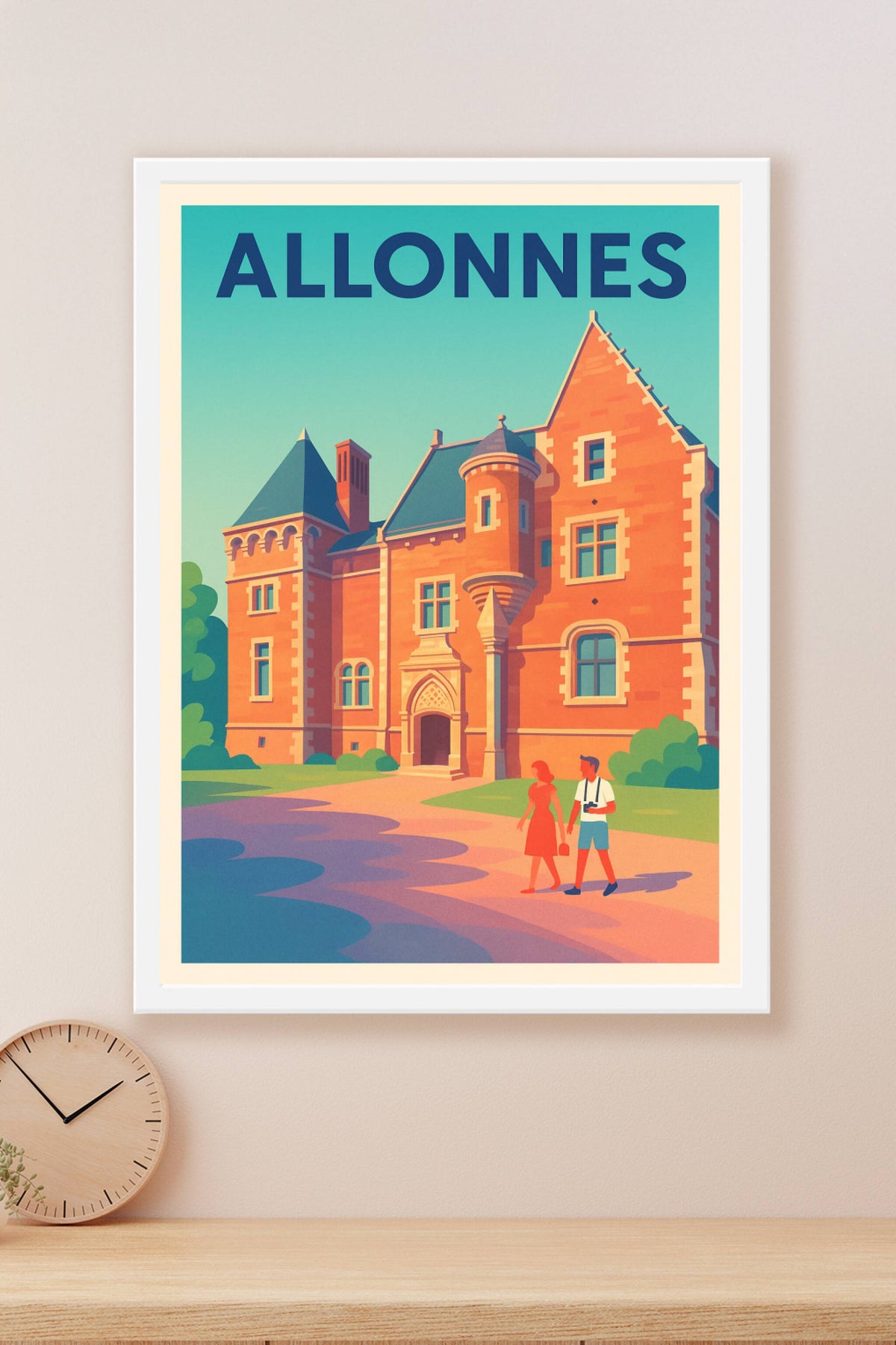 Affiche de Allonnes - Charme historique en balade