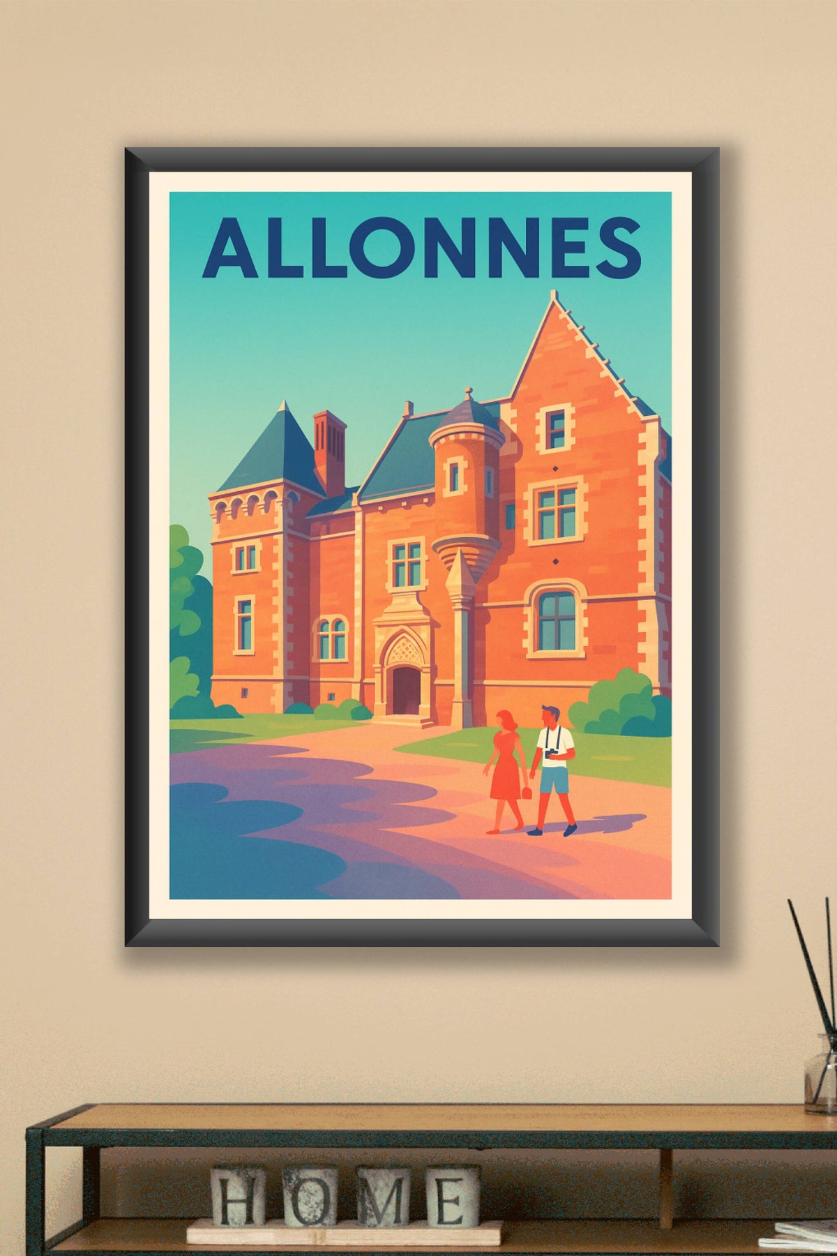 Affiche de Allonnes - Charme historique en balade