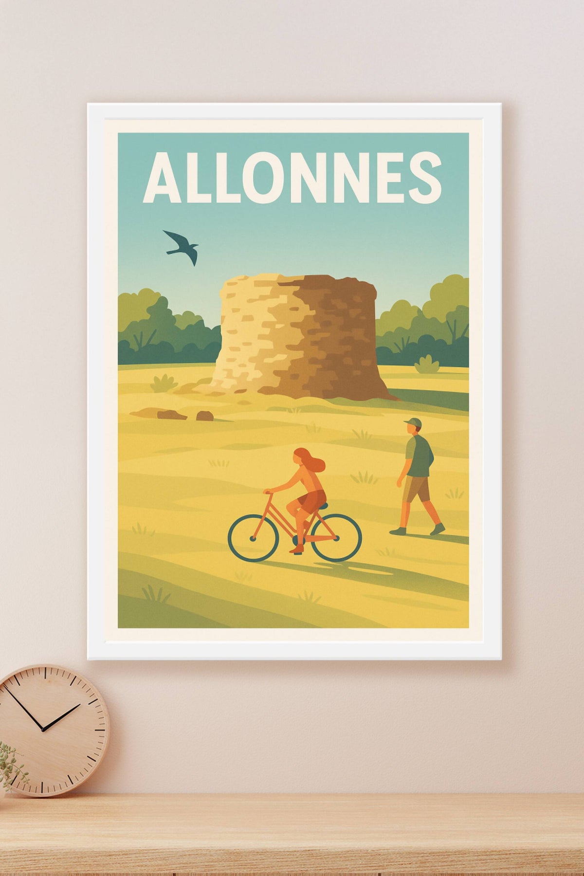 Affiche de Allonnes - Évasion et douceur au cœur de la nature