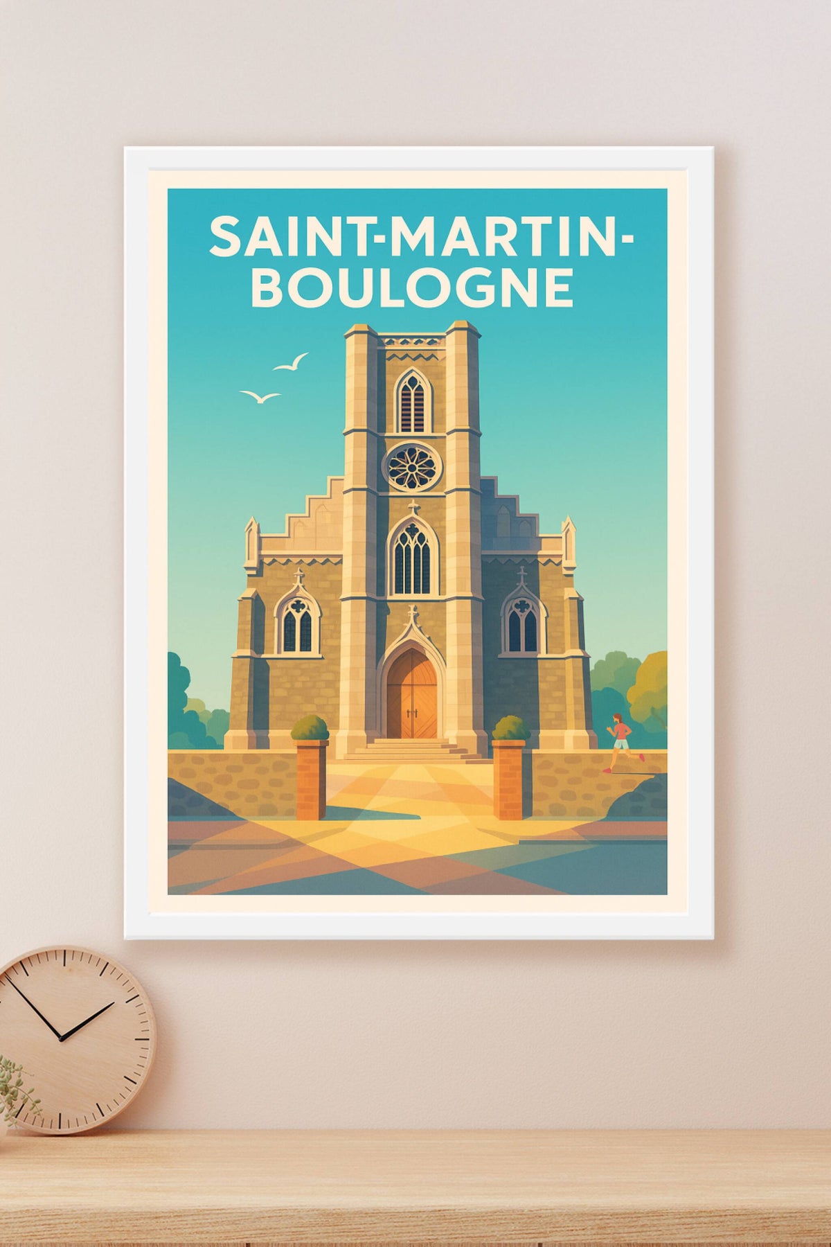 Affiche de Saint-Martin-Boulogne - L'élégance architecturale au cœur de la ville