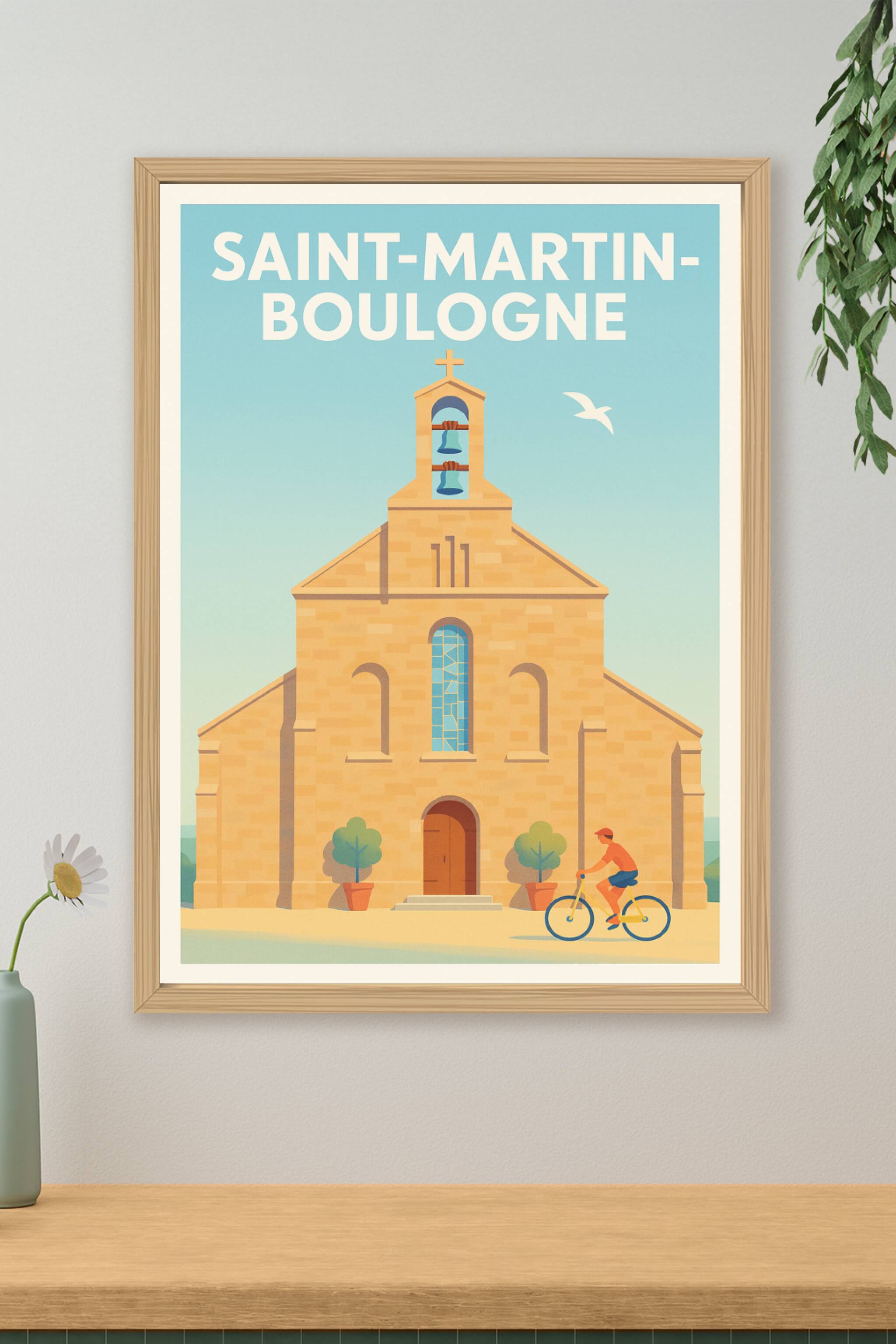 Affiche de Saint-Martin-Boulogne - Charme et Sérénité au Village