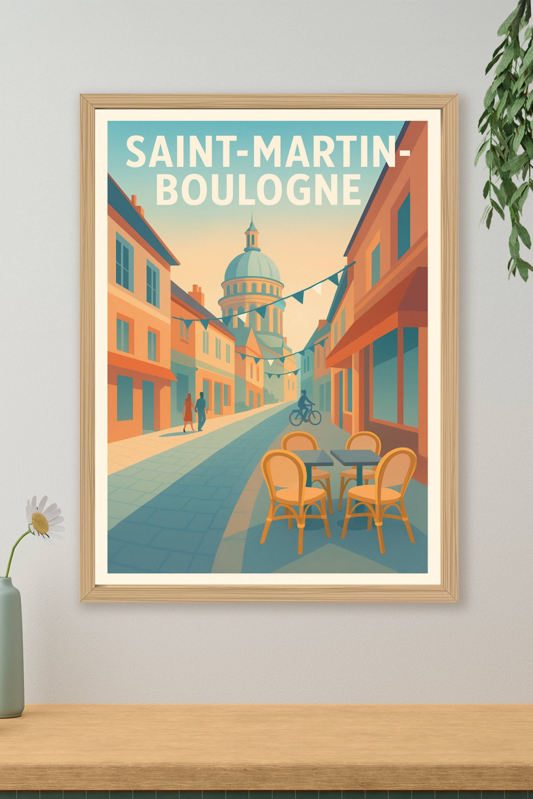 Affiche de Saint-Martin-Boulogne - Charme tranquille en pleine ville