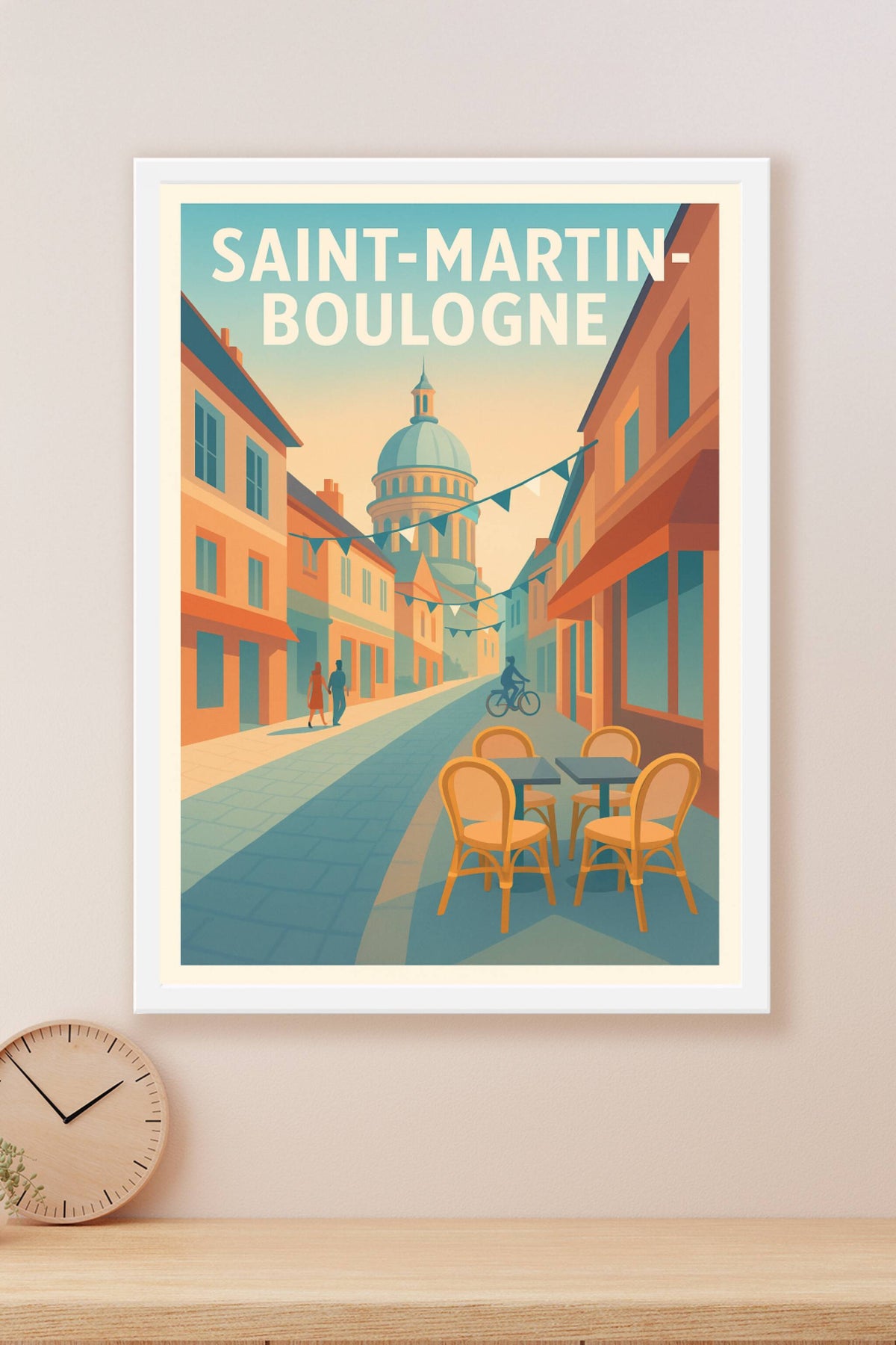 Affiche de Saint-Martin-Boulogne - Charme tranquille en pleine ville