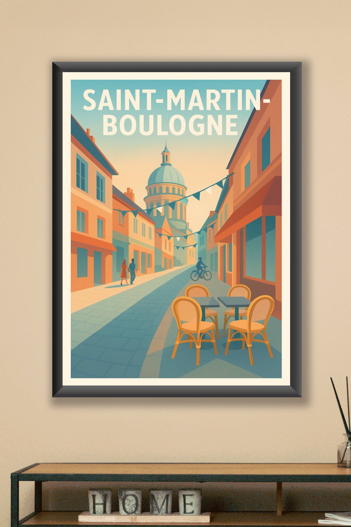 Affiche de Saint-Martin-Boulogne - Charme tranquille en pleine ville