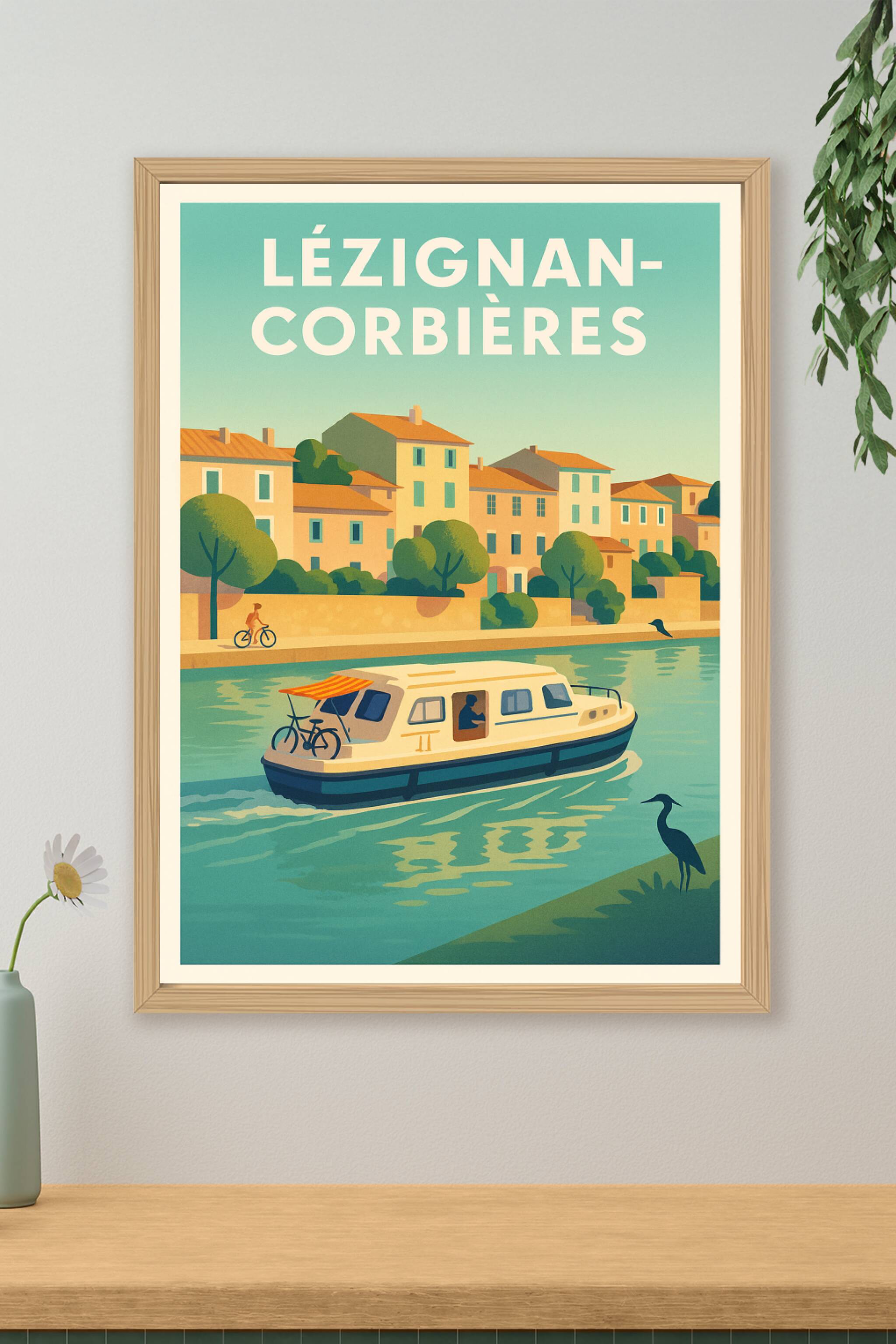 Affiche de Lézignan-Corbières - Escapade paisible au fil de l'eau