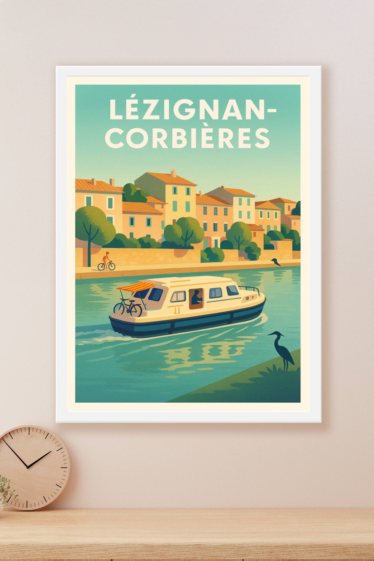 Affiche de Lézignan-Corbières - Escapade paisible au fil de l'eau