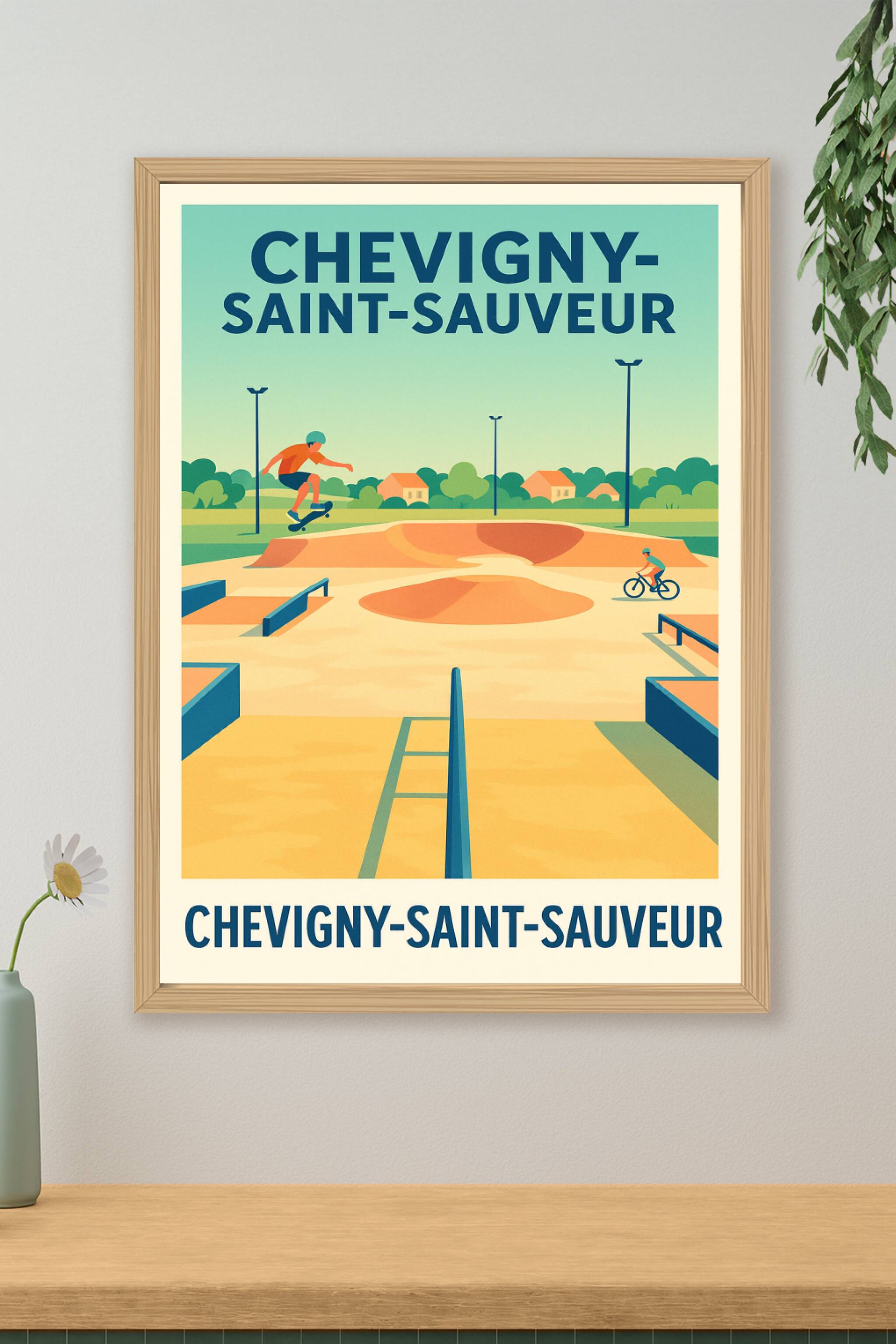 Affiche de Chevigny-Saint-Sauveur - L'Esprit Jeunesse et Urbain