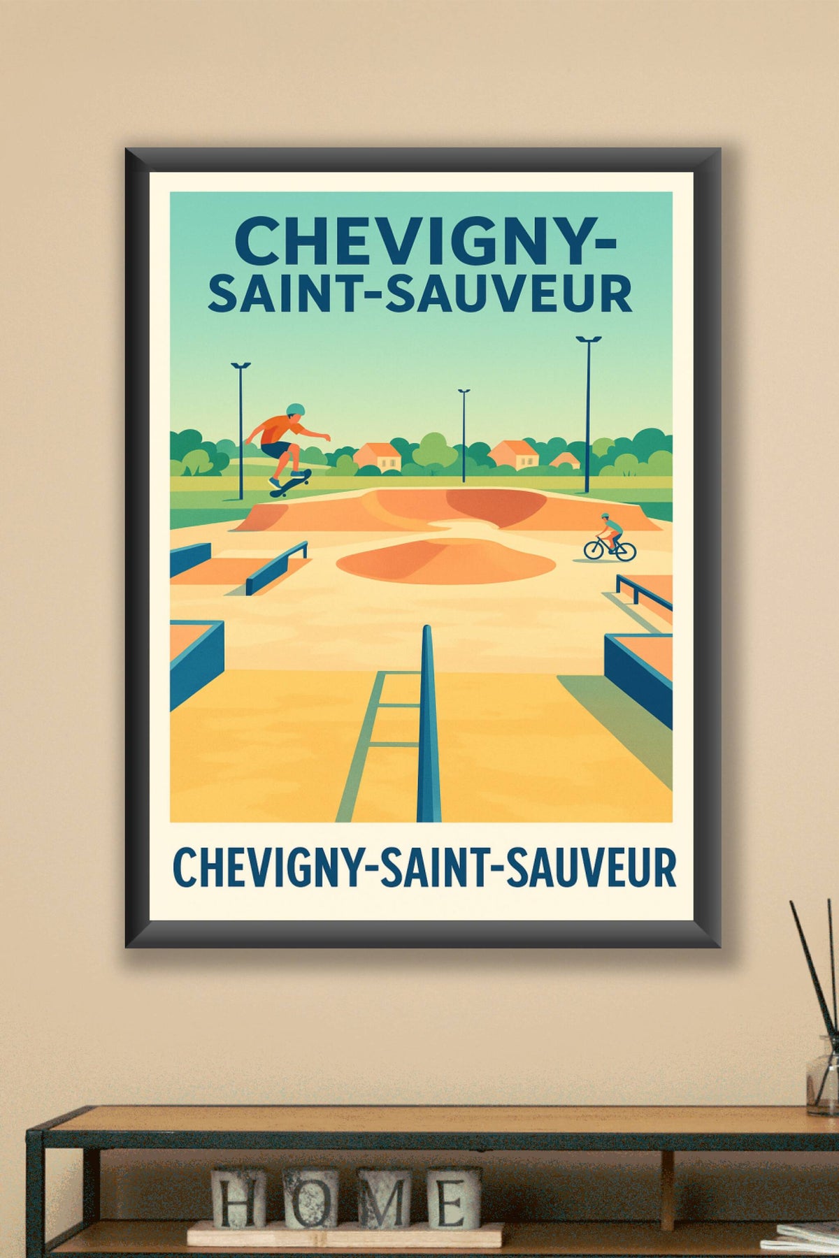 Affiche de Chevigny-Saint-Sauveur - L'Esprit Jeunesse et Urbain