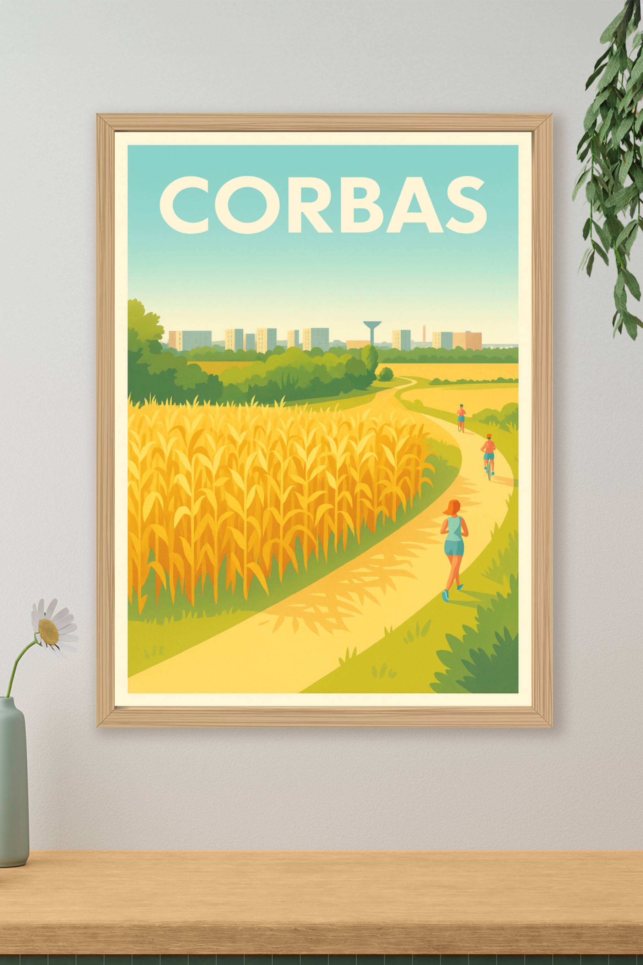 Affiche de Corbas - Évasion nature et sport en pleine ville
