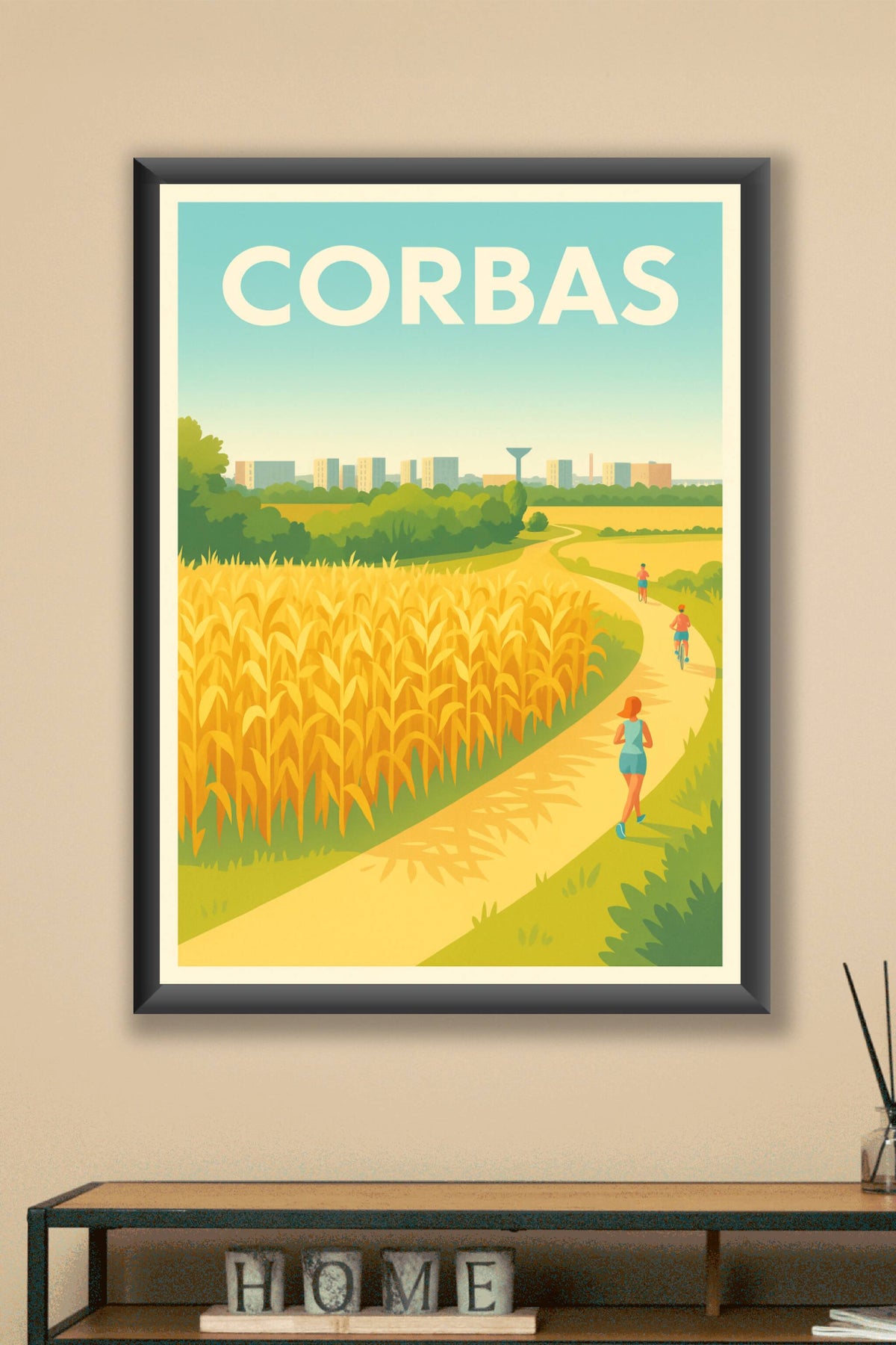 Affiche de Corbas - Évasion nature et sport en pleine ville