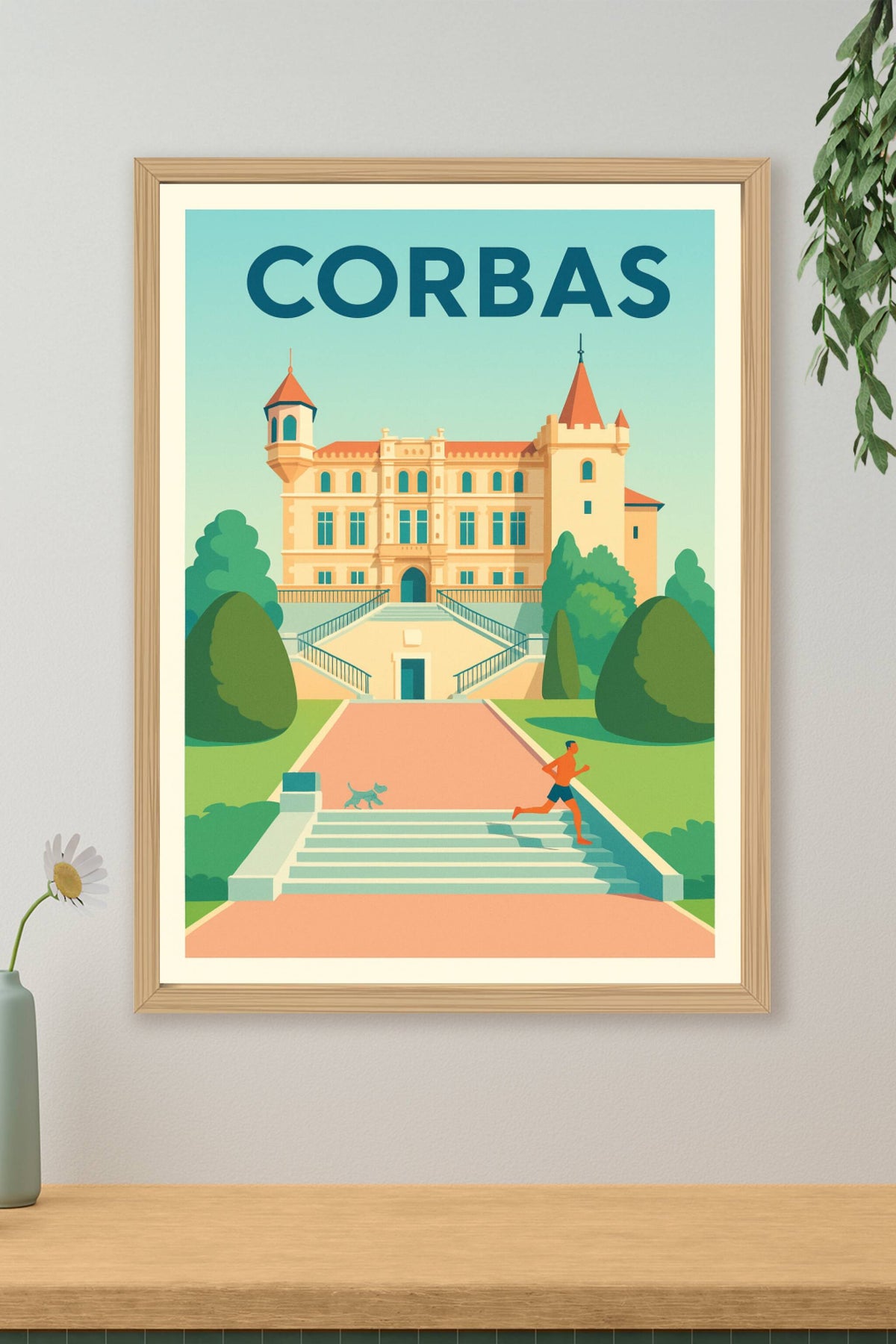 Affiche de Corbas - Élégance et Vitalité au Château
