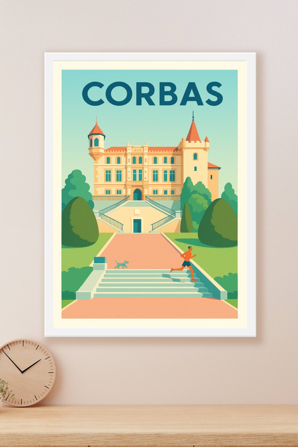Affiche de Corbas - Élégance et Vitalité au Château