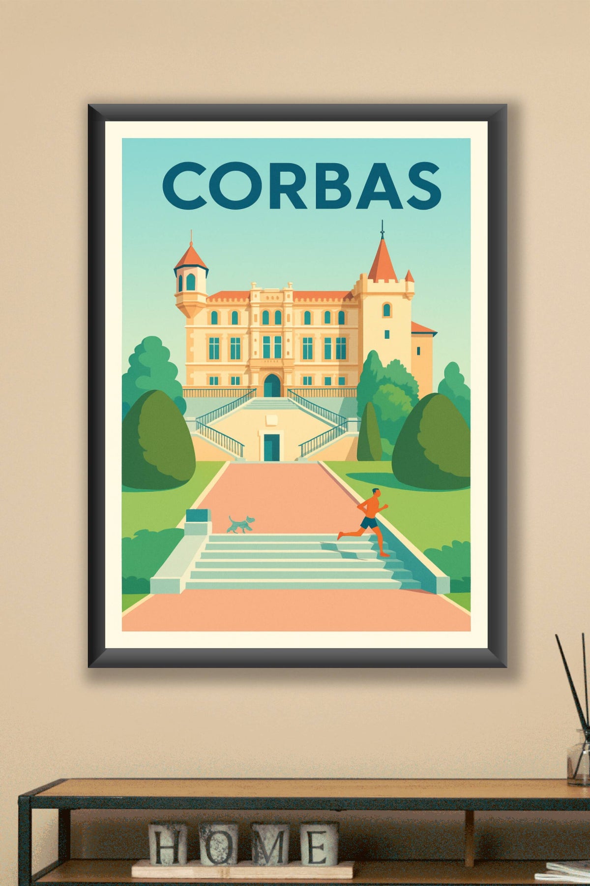 Affiche de Corbas - Élégance et Vitalité au Château