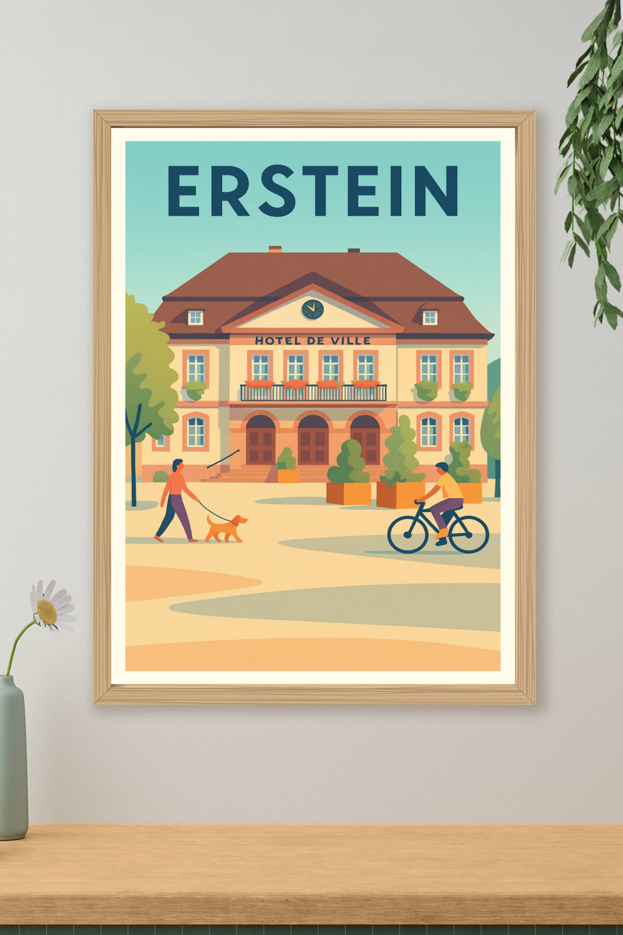 Affiche de Erstein - Charme et quiétude au cœur de la ville