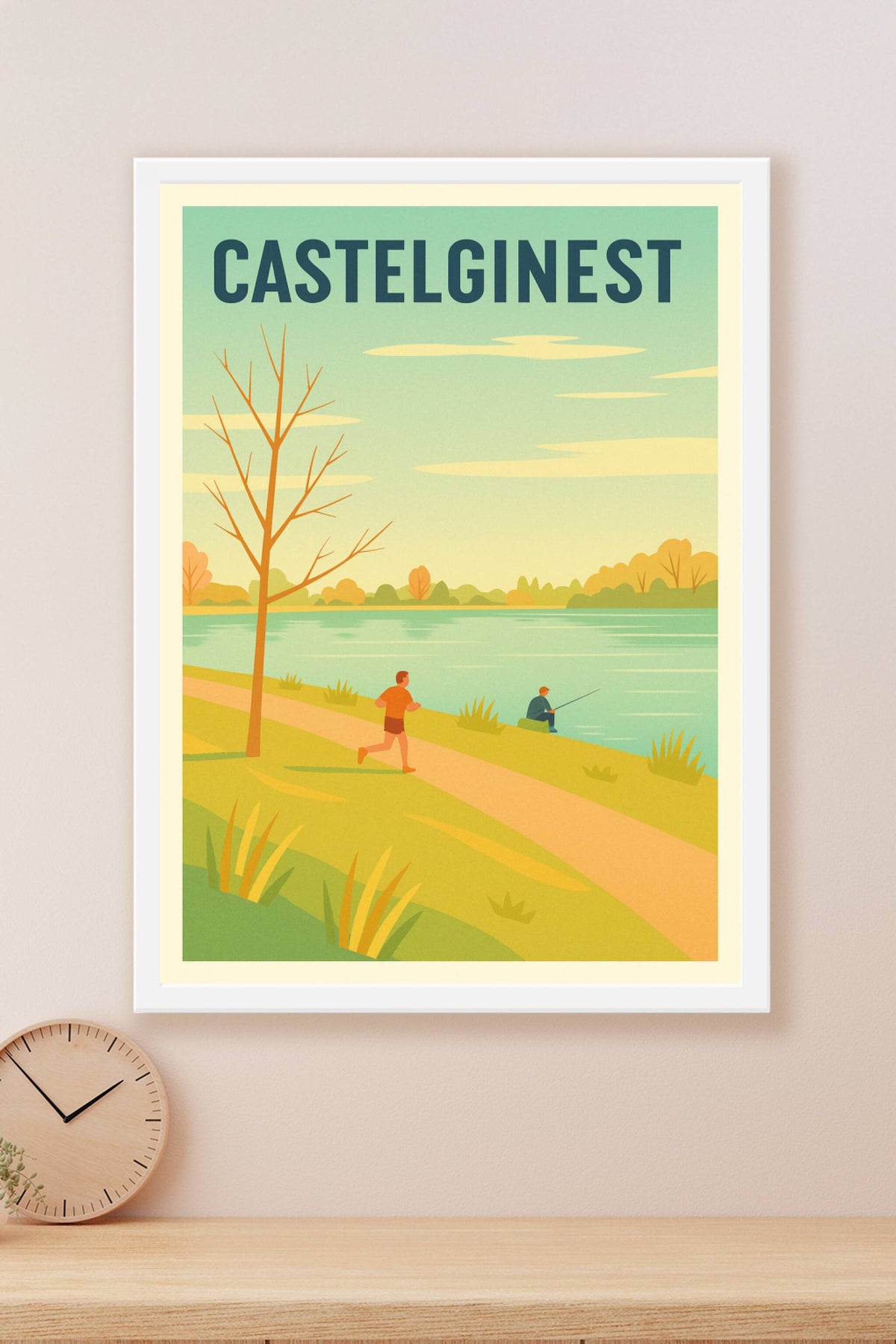 Affiche de Castelginest - Sérénité au bord de l'eau