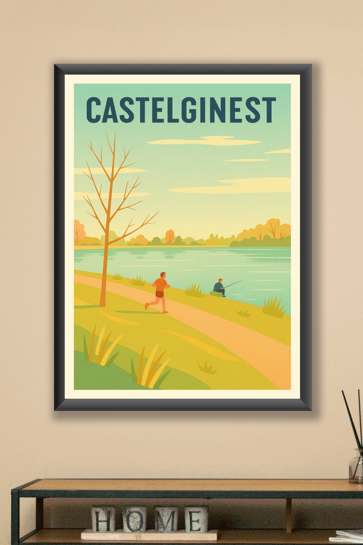Affiche de Castelginest - Sérénité au bord de l'eau