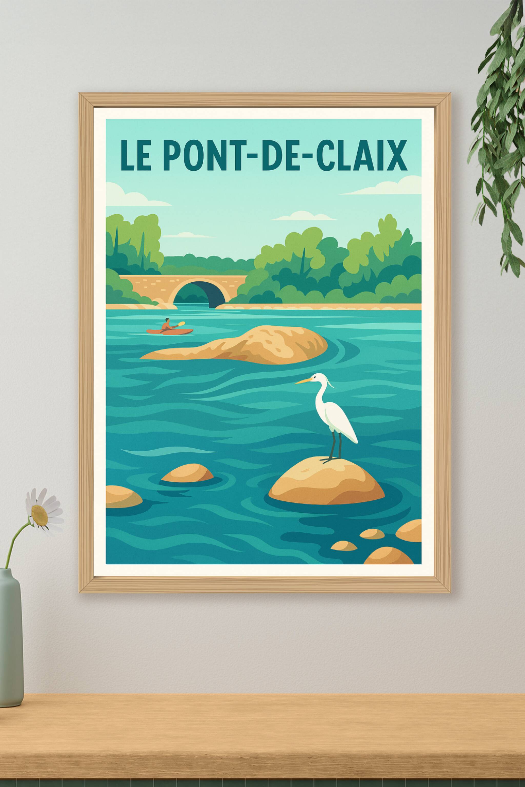 Affiche de Le Pont-de-Claix - Tranquillité au fil de l'eau
