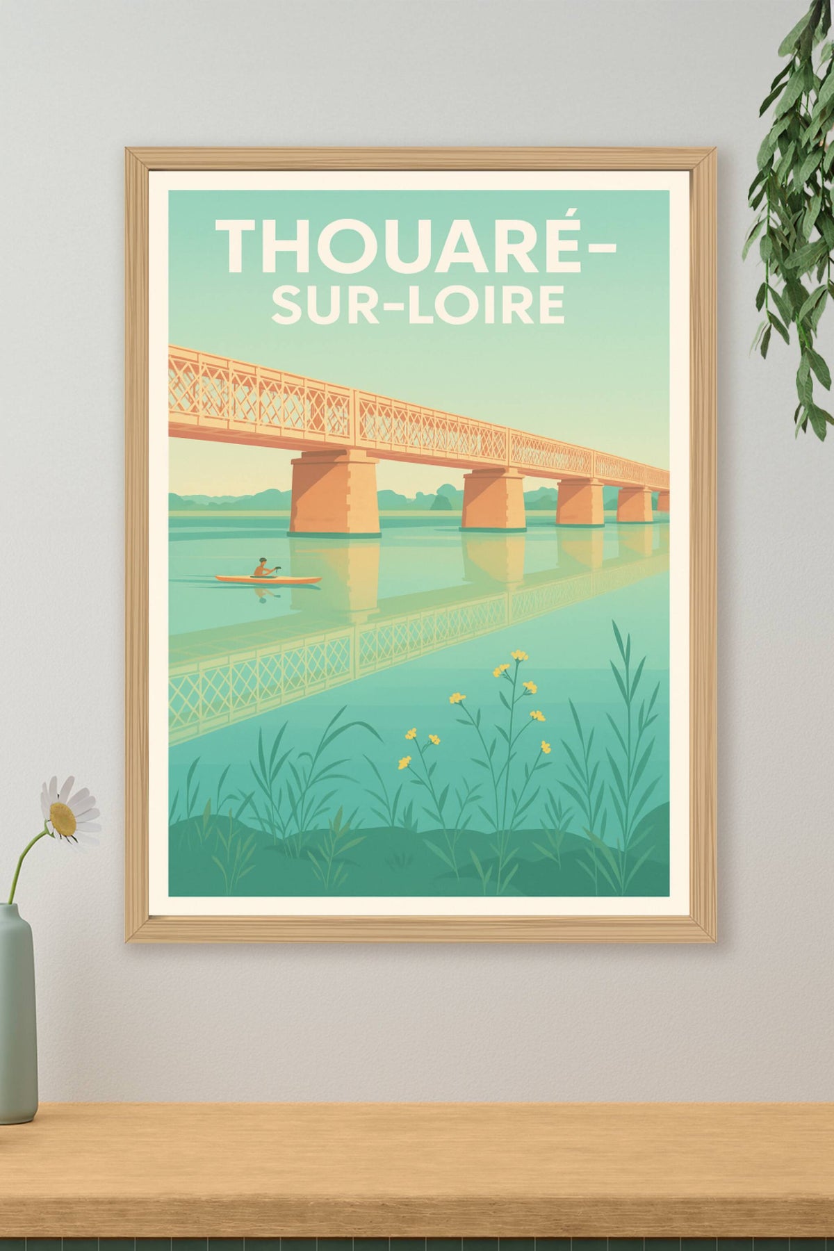 Affiche de Thouaré-sur-Loire - Sérénité au fil de l'eau