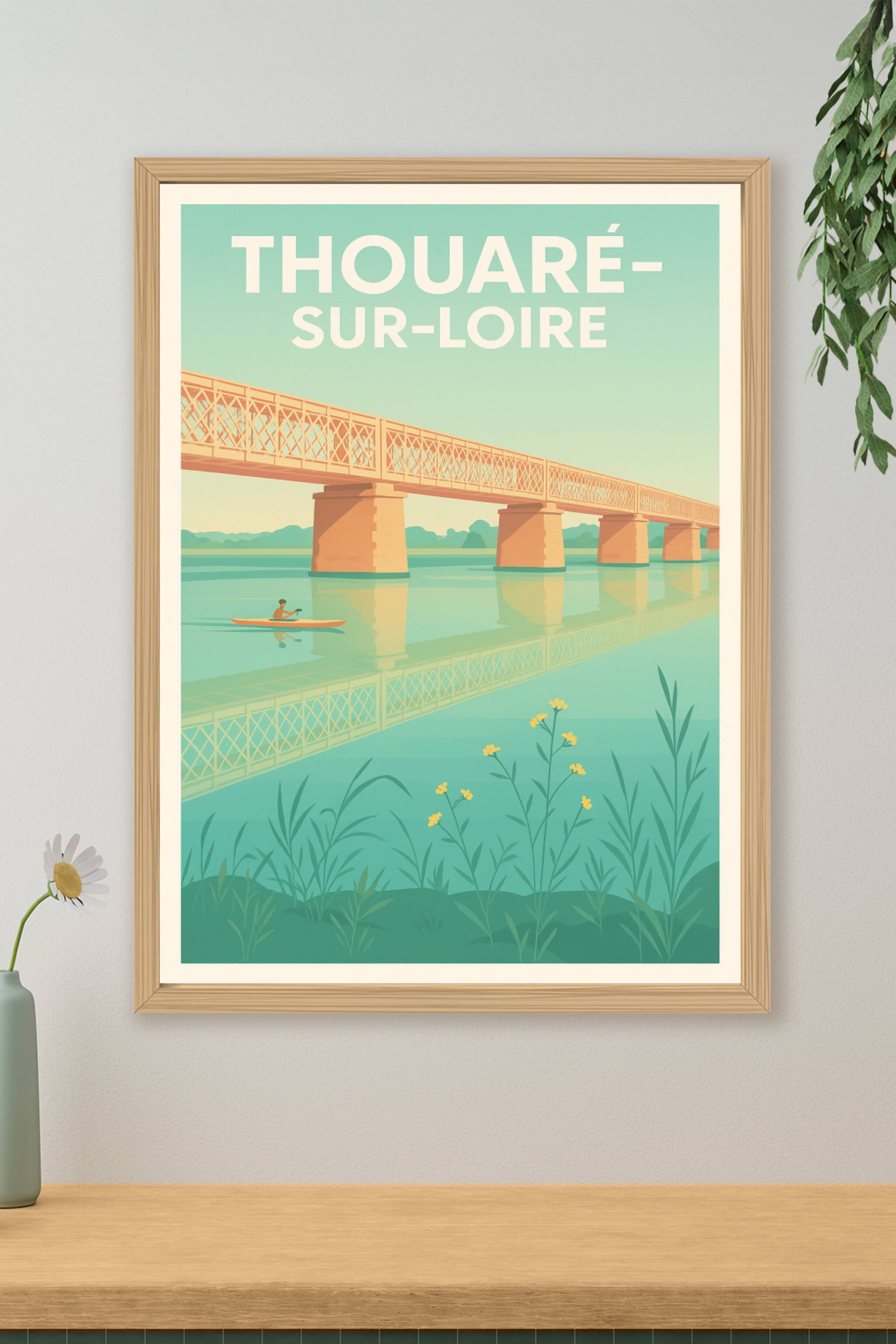 Affiche de Thouaré-sur-Loire - Sérénité au fil de l'eau