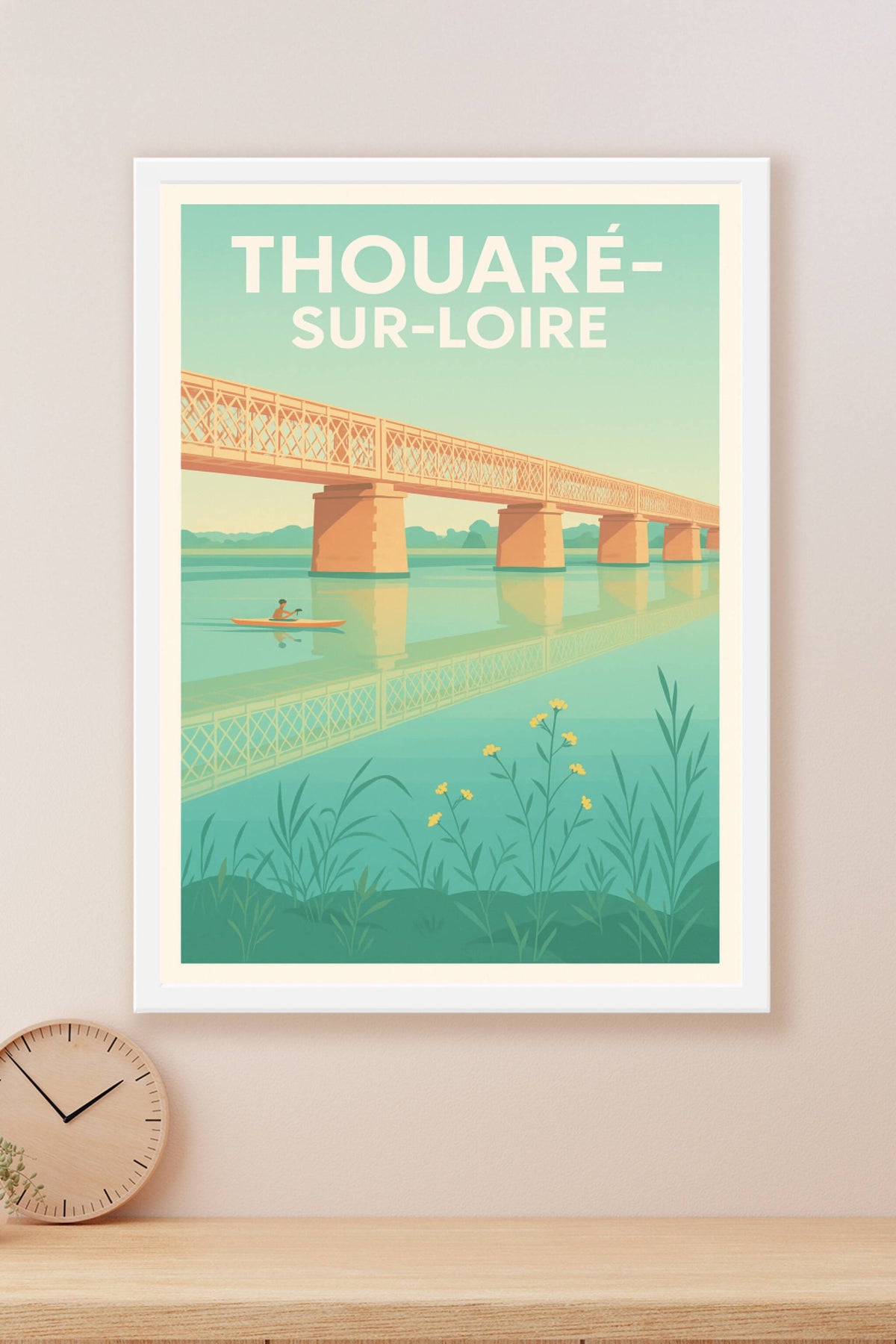 Affiche de Thouaré-sur-Loire - Sérénité au fil de l'eau