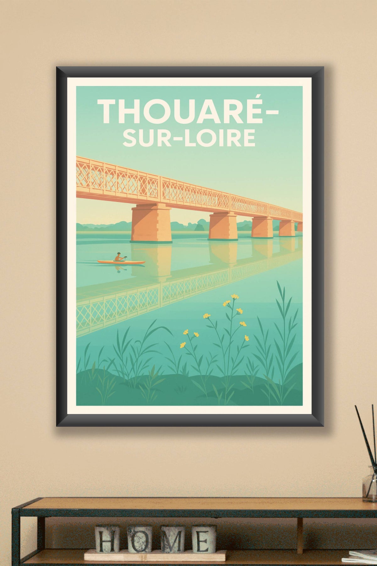 Affiche de Thouaré-sur-Loire - Sérénité au fil de l'eau