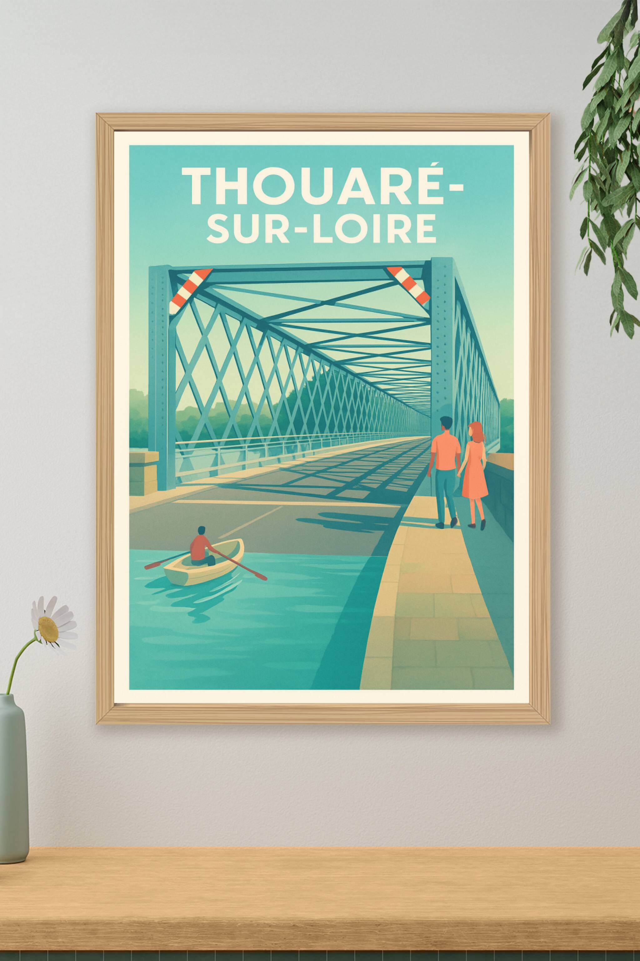 Affiche de Thouaré-sur-Loire - Promenade au fil de l'eau
