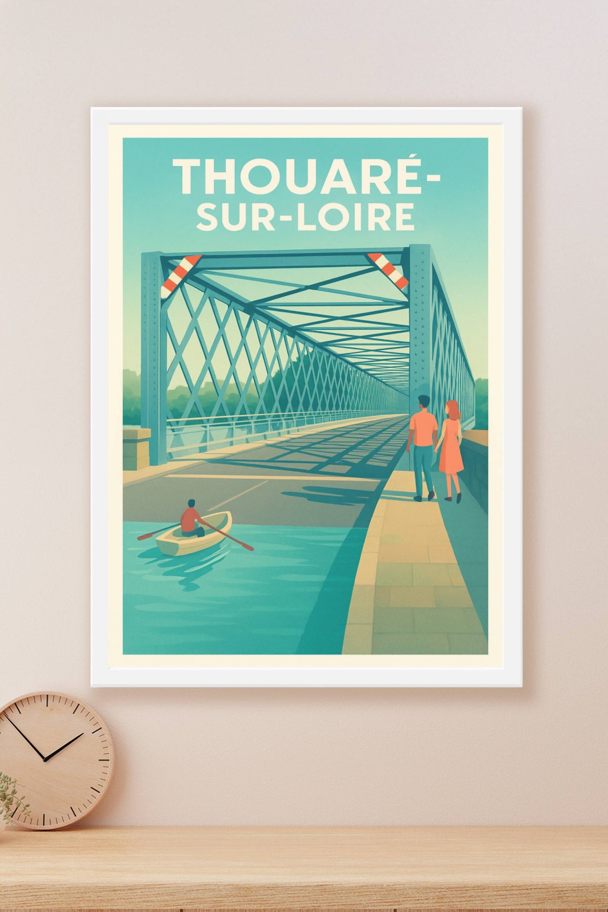 Affiche de Thouaré-sur-Loire - Promenade au fil de l'eau