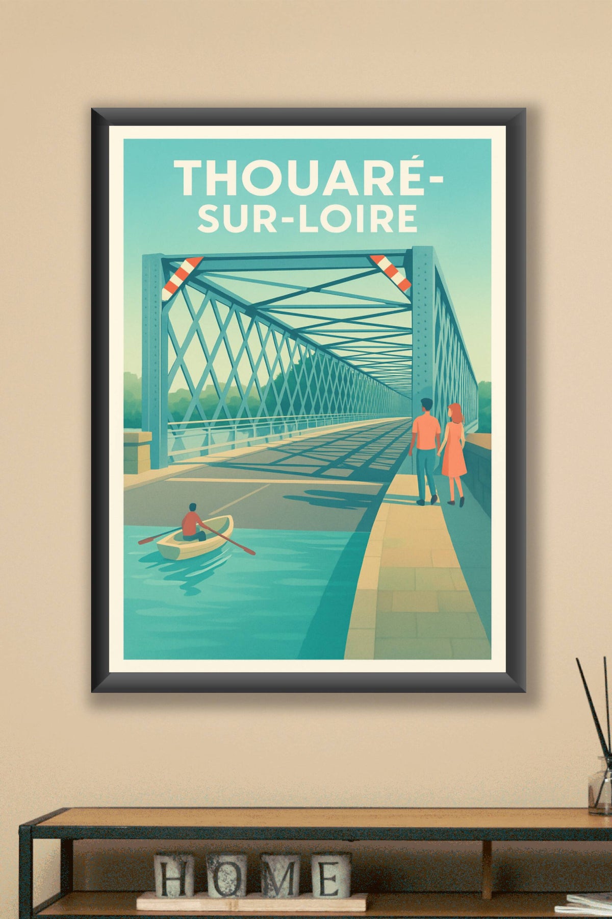 Affiche de Thouaré-sur-Loire - Promenade au fil de l'eau