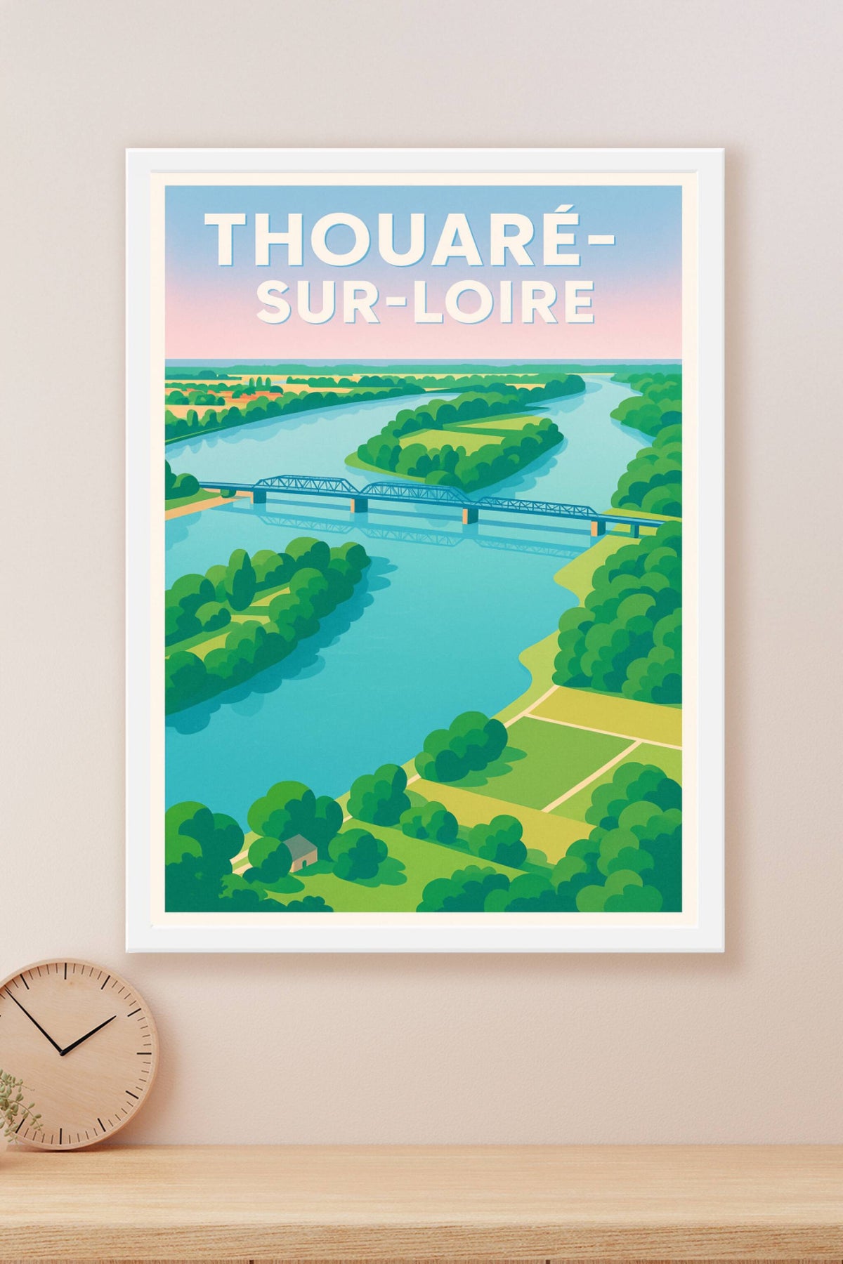 Affiche de Thouaré-sur-Loire - L'évasion au fil de la Loire