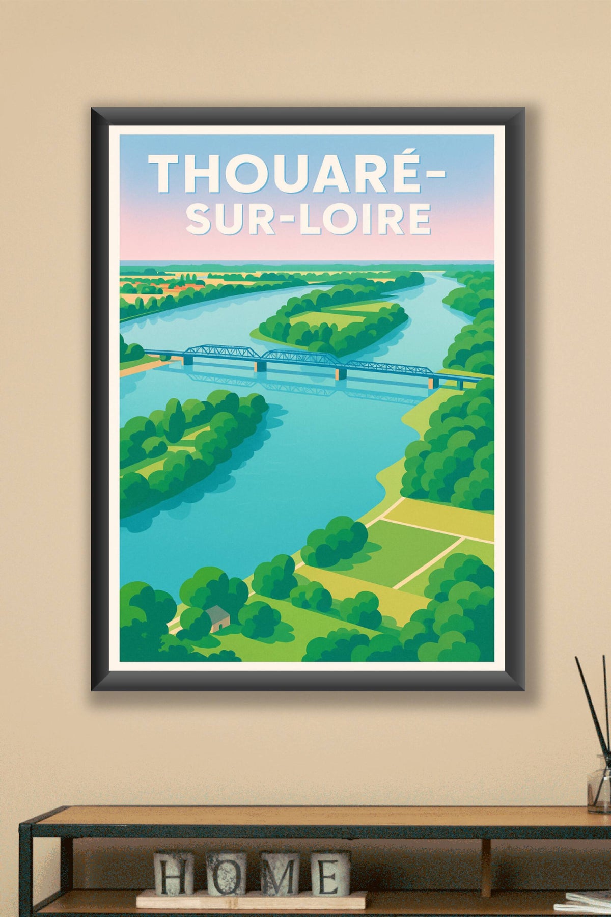 Affiche de Thouaré-sur-Loire - L'évasion au fil de la Loire