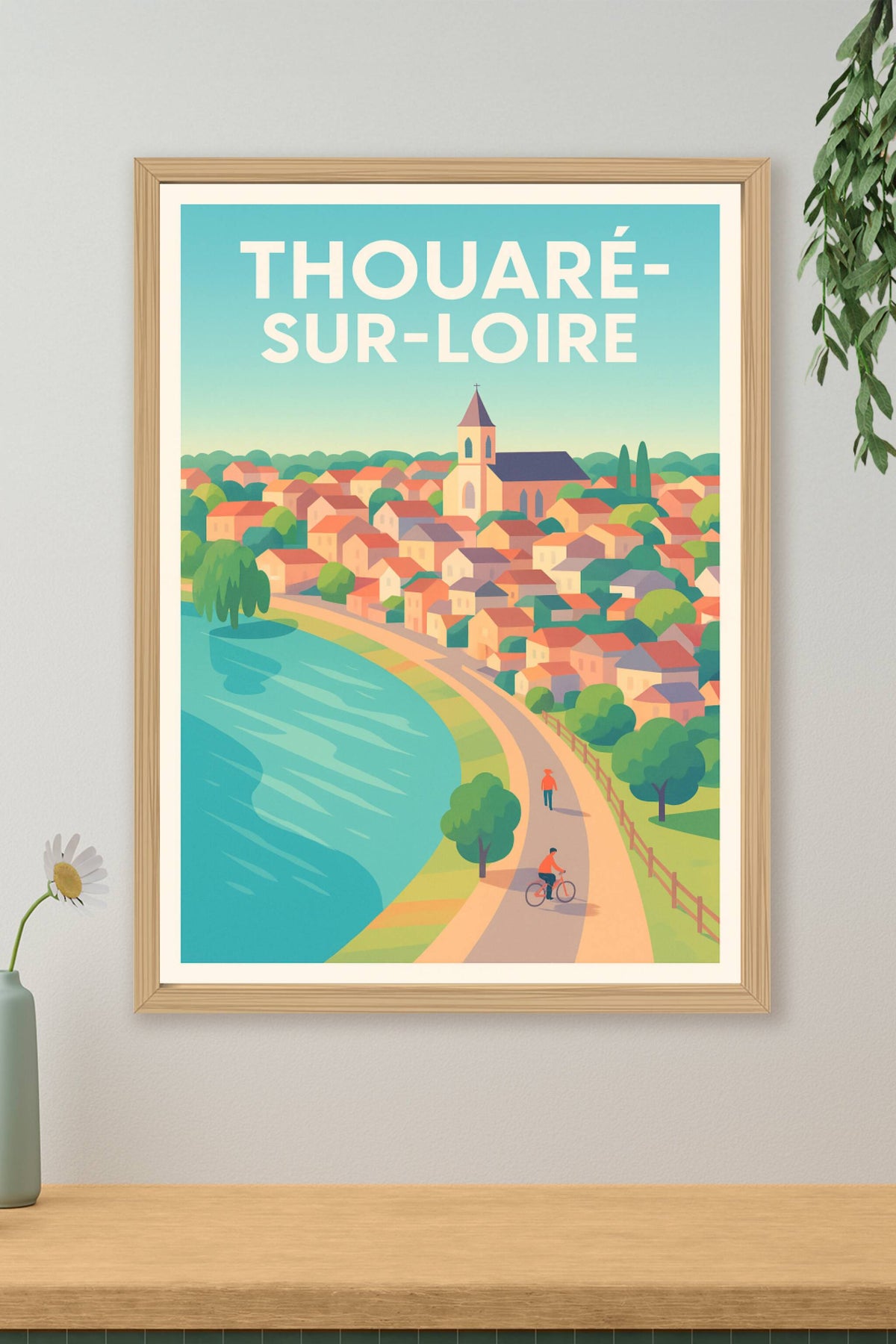 Affiche de Thouaré-sur-Loire - Charme paisible en bords de Loire
