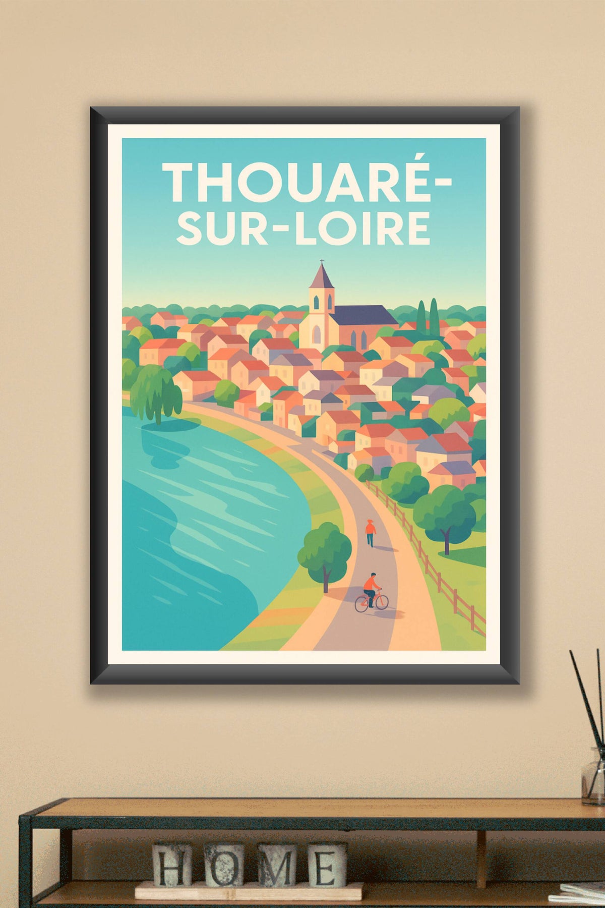 Affiche de Thouaré-sur-Loire - Charme paisible en bords de Loire