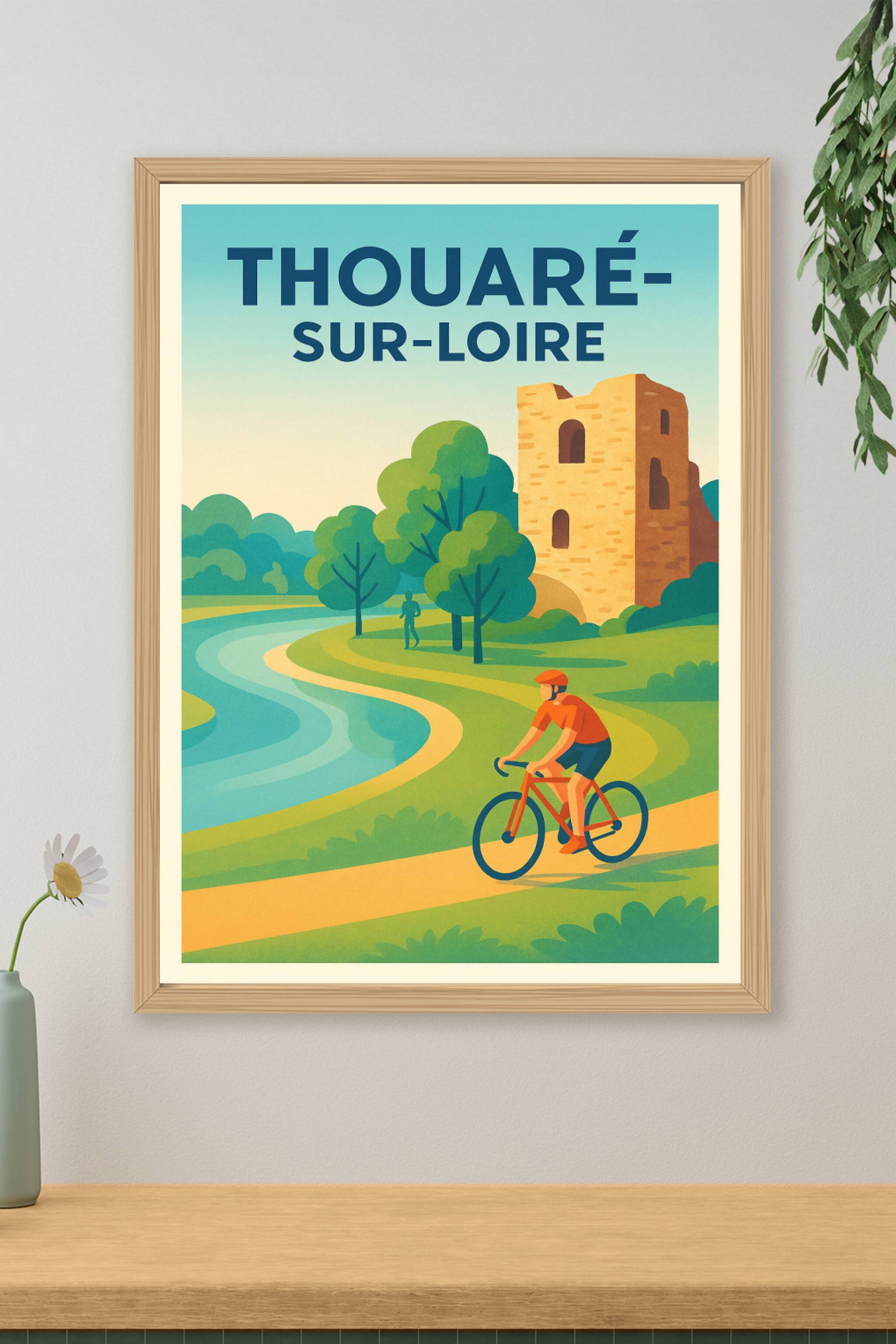 Affiche de Thouaré-sur-Loire - Évasion au fil de l'eau